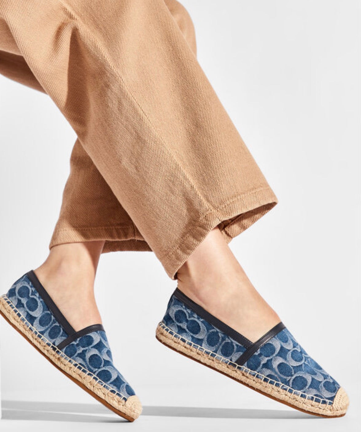 Coach Collins Denim Espadrille