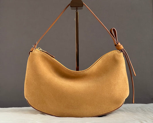 Kate Spade Loop Suede Shoulder Bag
