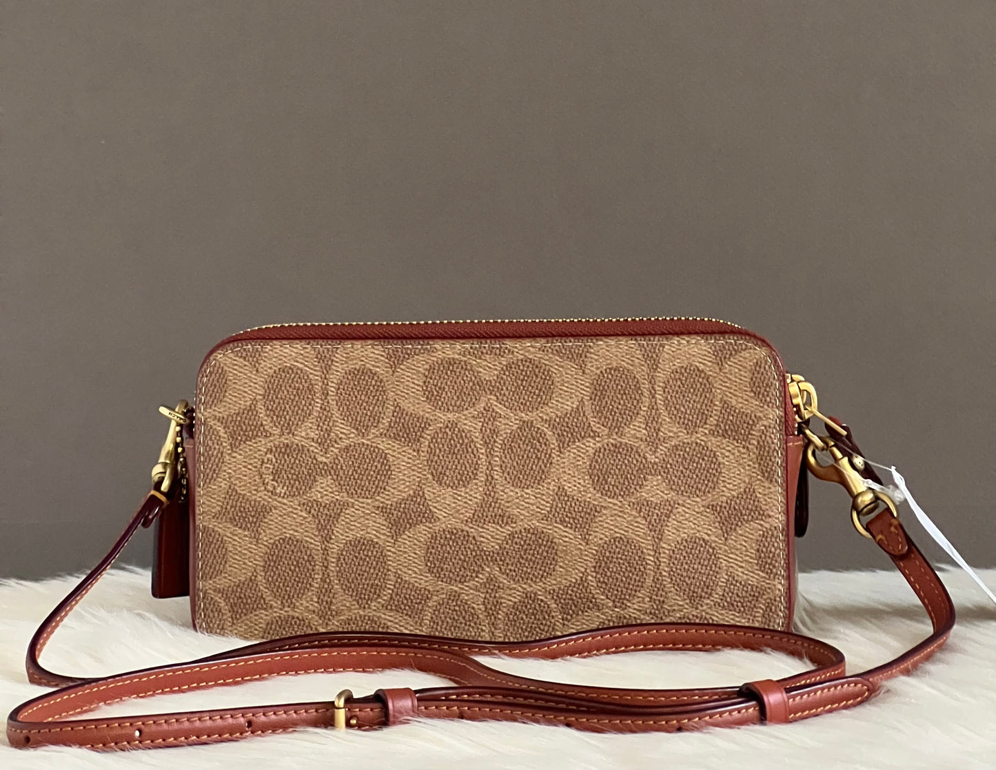 Coach Kira Crossbody Bag In Colorblock Signature Canvas