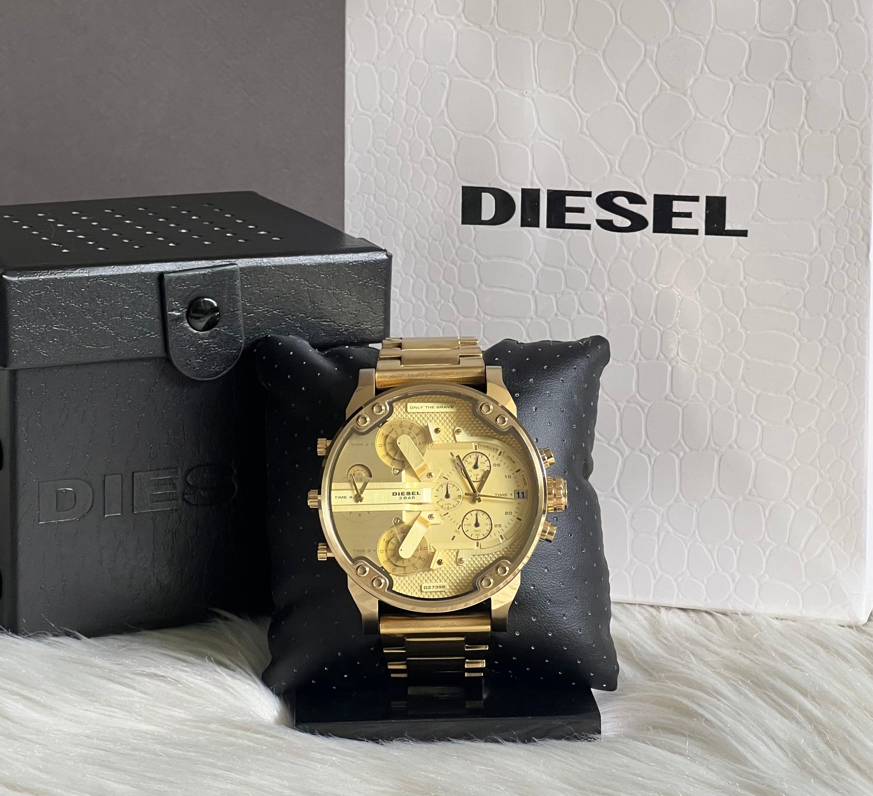 Diesel dz7399 gold shops