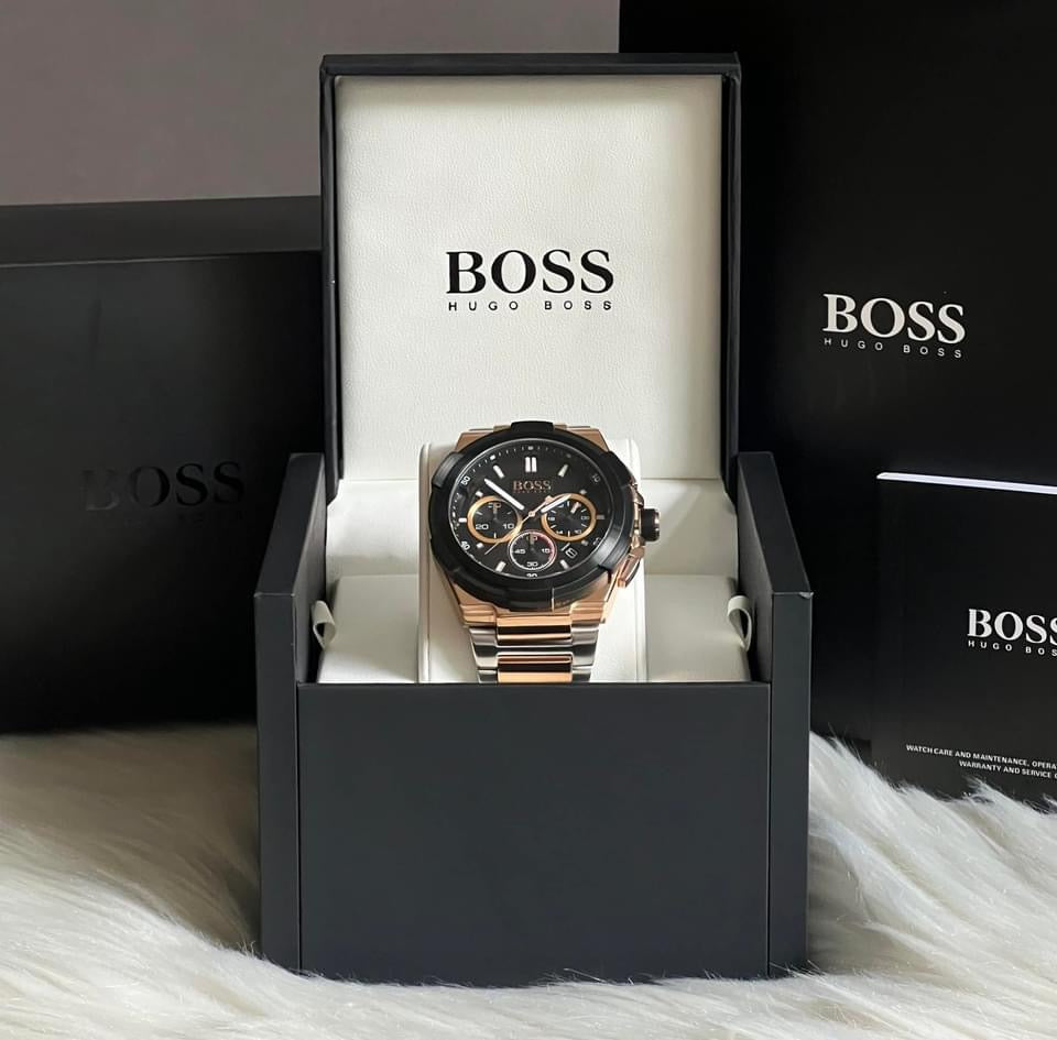 Hugo Boss Men’s Supernova Two-Tone Stainless Steel Watch