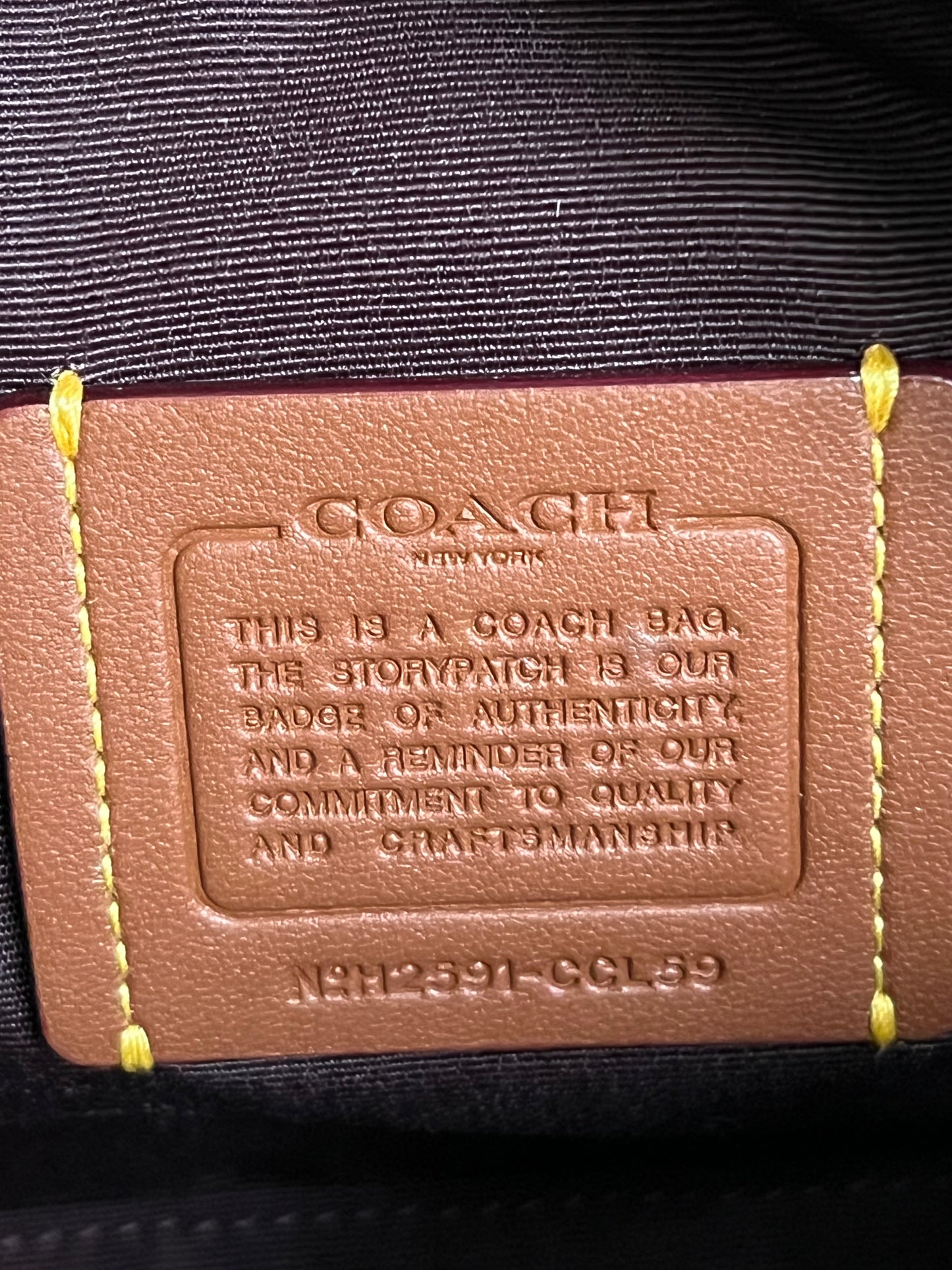 Coach Mini Rowan Crossbody Bag in Signature Canvas Gift Set