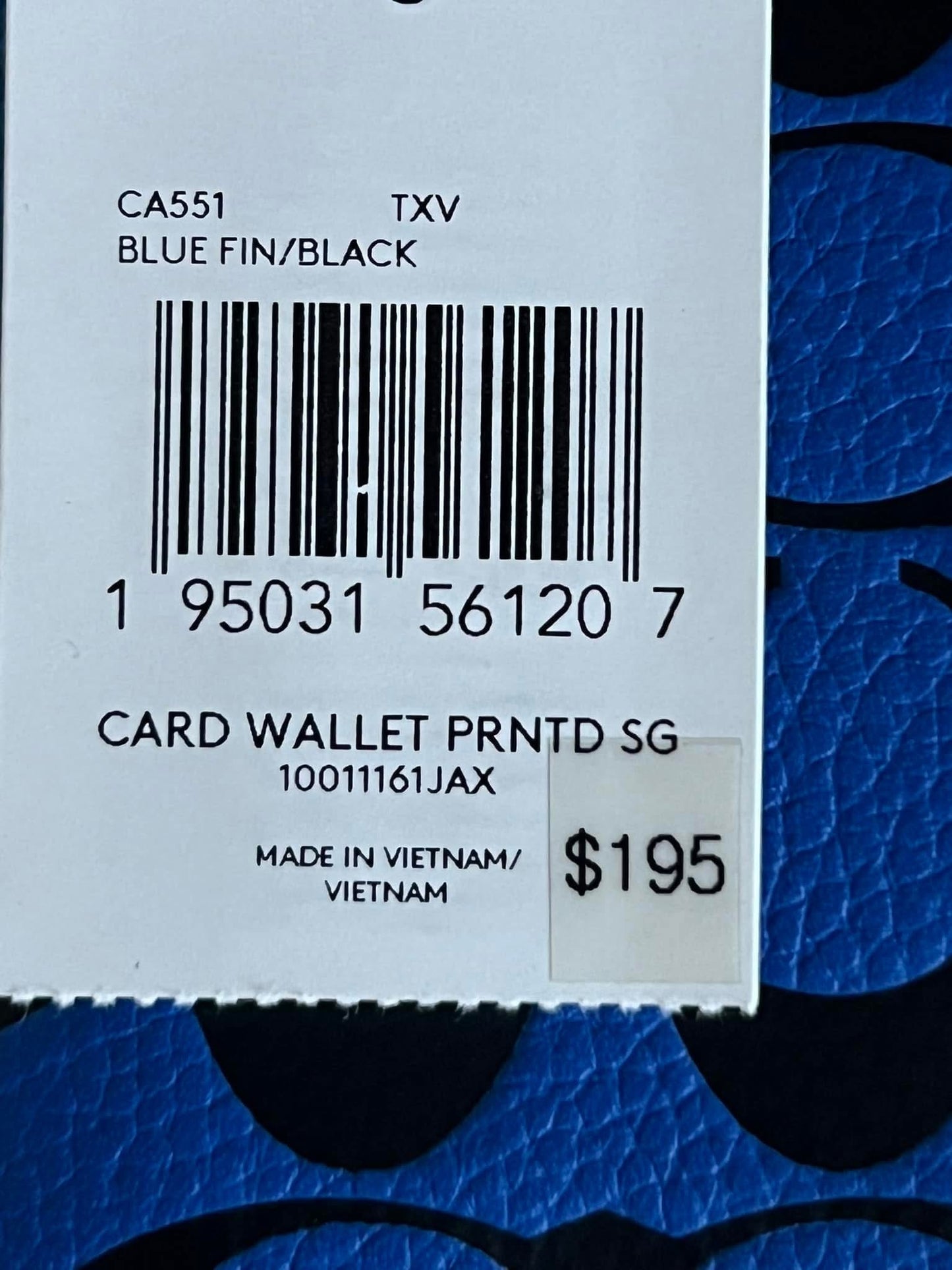 Coach Card Wallet in Signature Leather