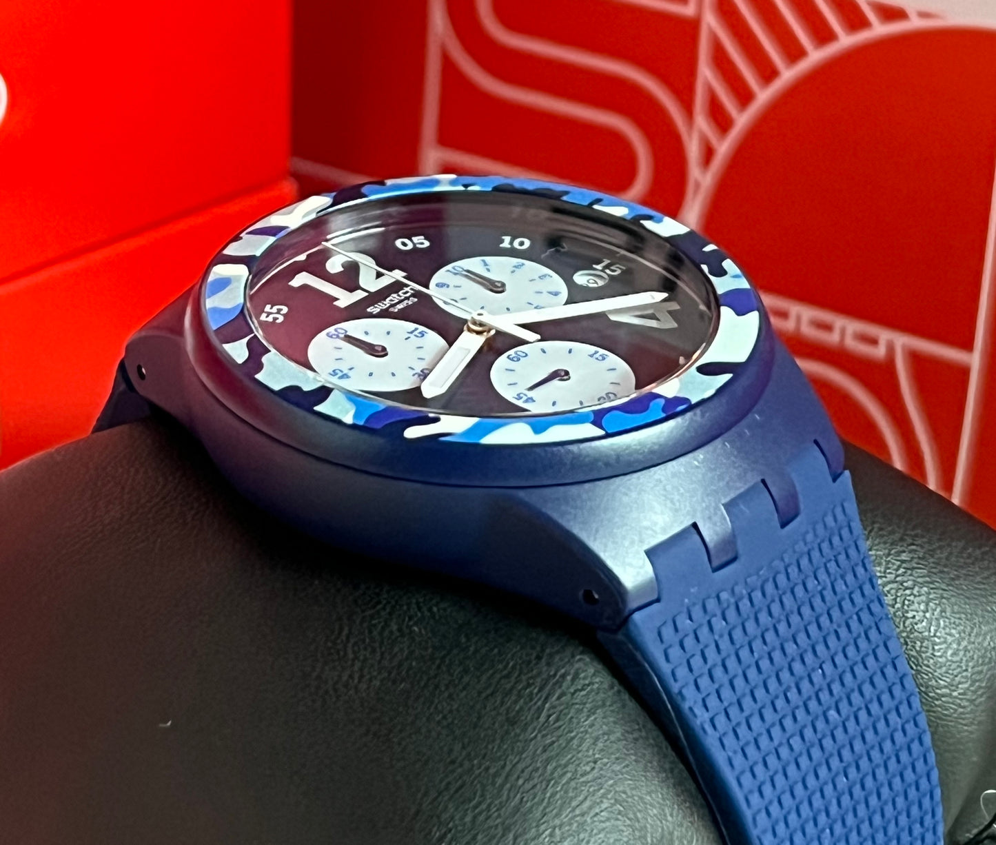 Swatch Camoblu Watch