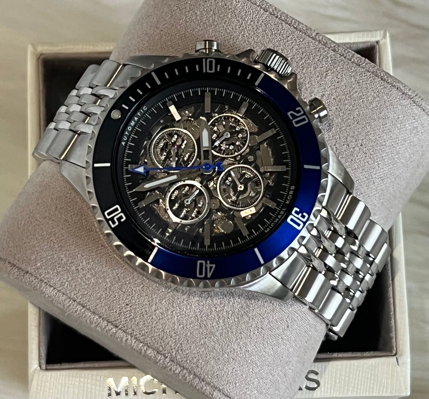 Michael Kors Men’s Bayville Automatic Chronograph Watch