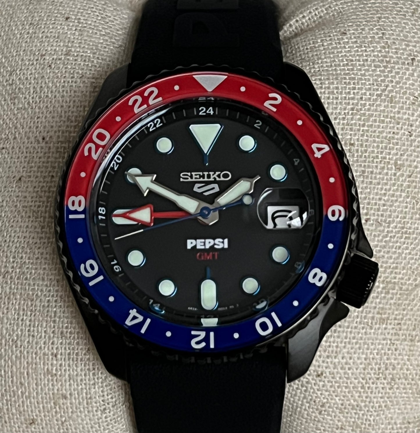 Seiko Men’s 5 Sports x Pepsi Limited Edition Automatic Watch