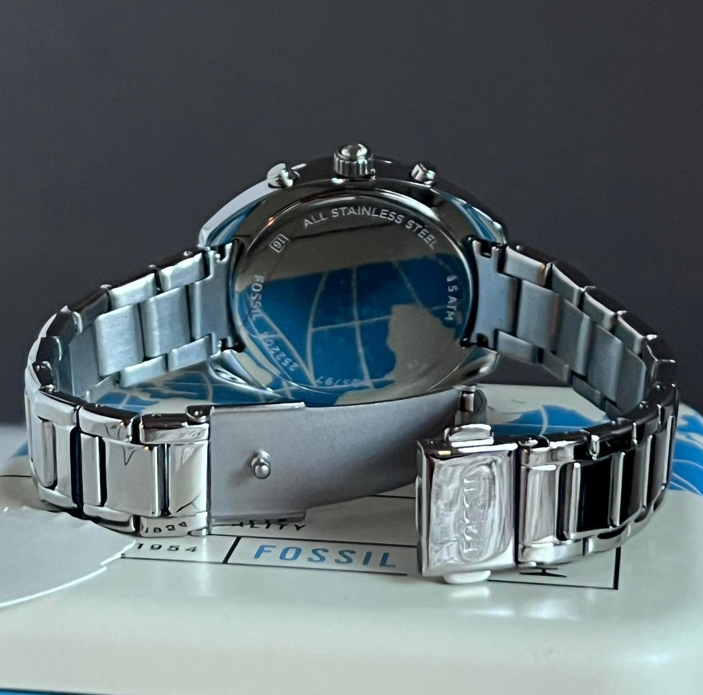 Fossil Women’s Vale Chronograph Stainless Steel Watch