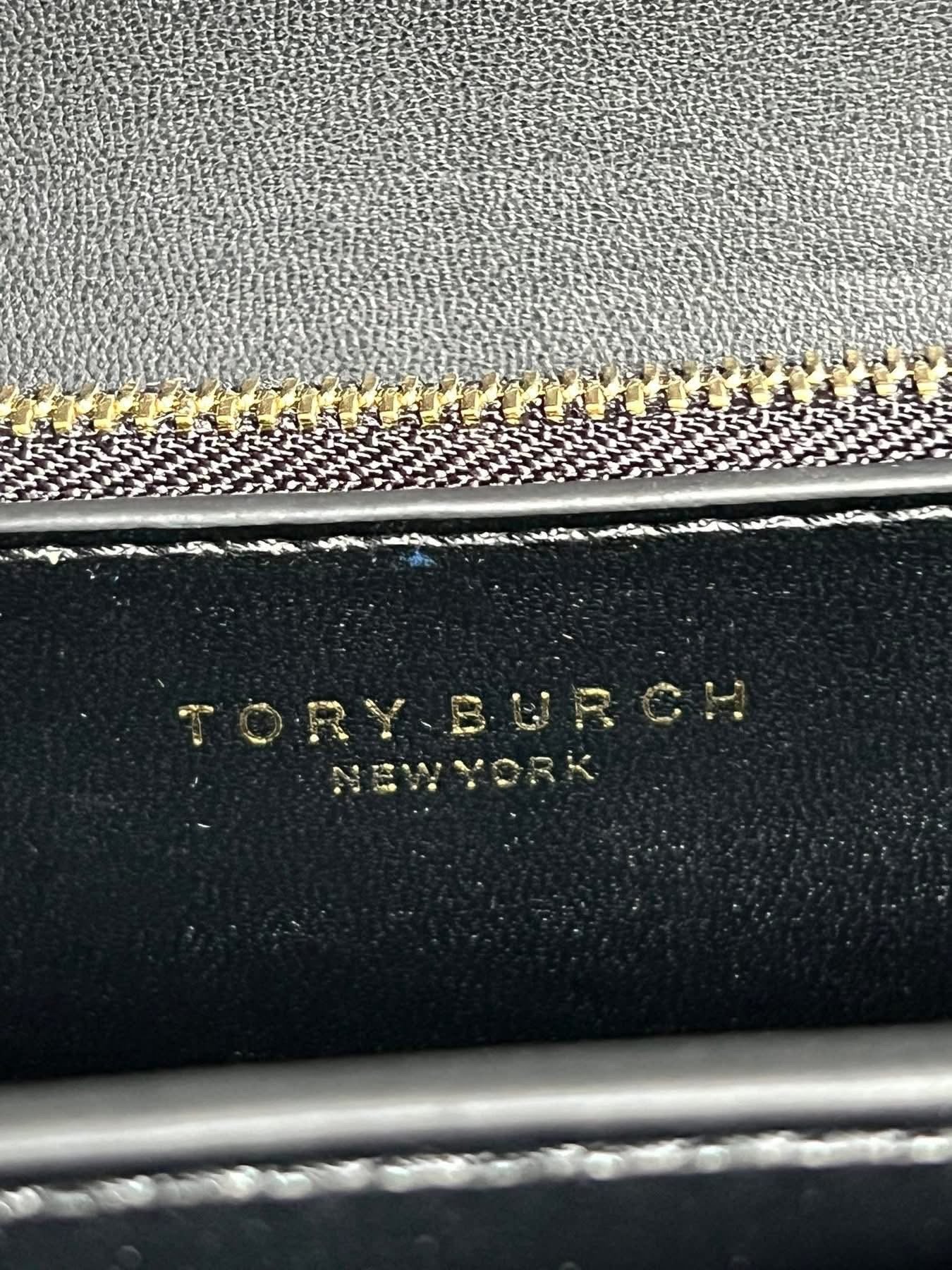 Tory Burch Eleanor Pave Spazzolato Small Convertible Shoulder Bag