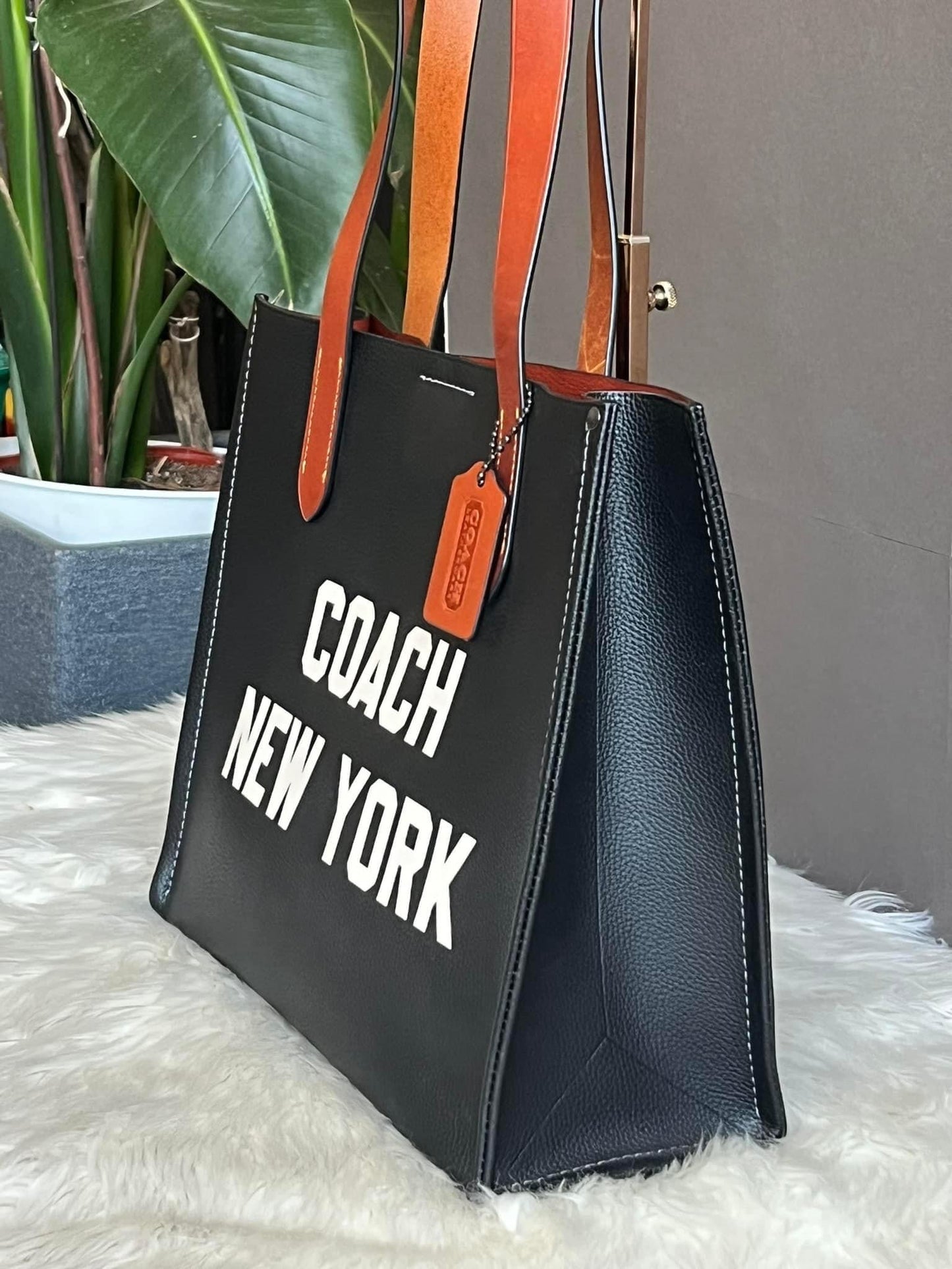 Coach Relay Tote 34 with Coach Graphic