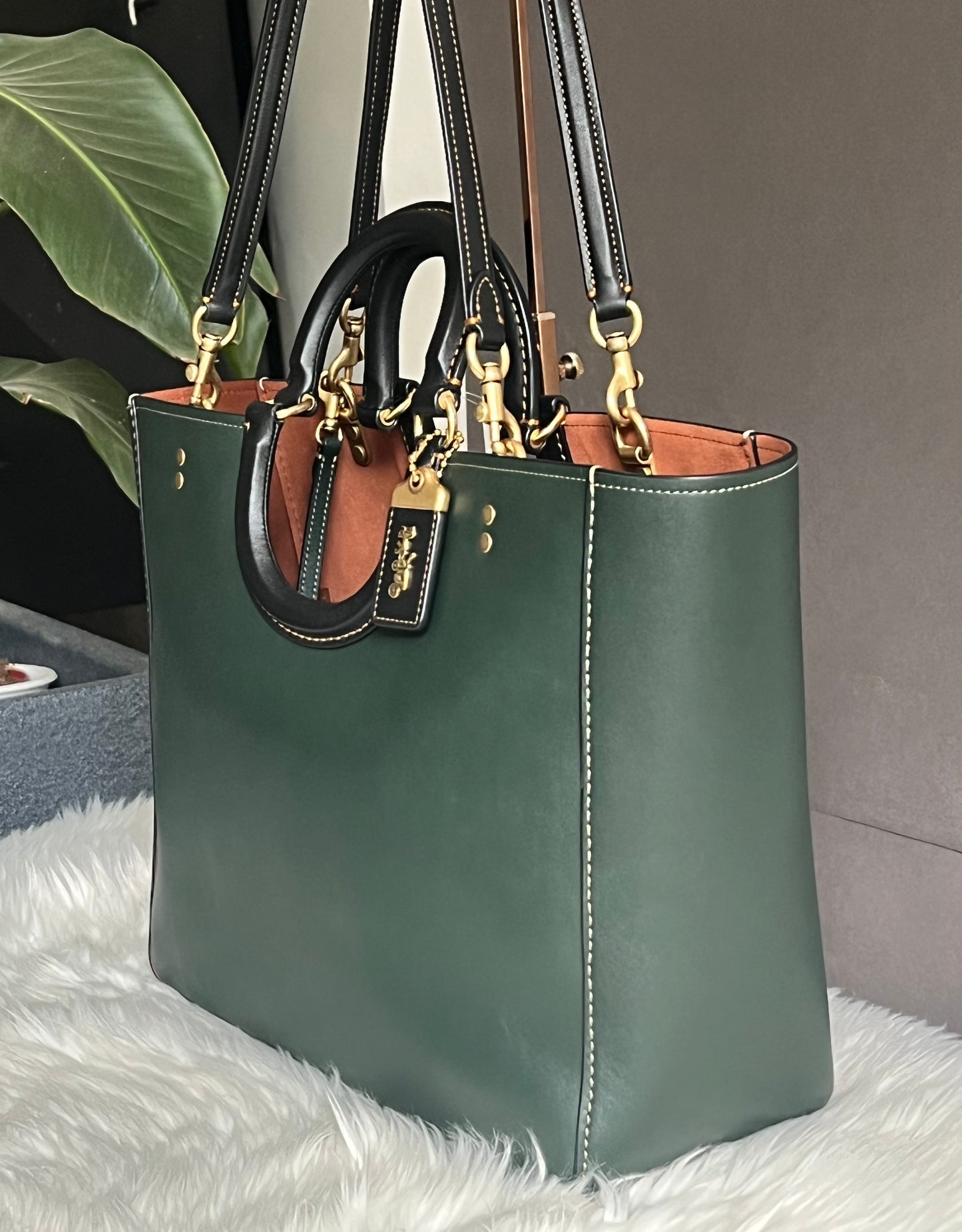 Coach Rae Tote in Colorblock koi