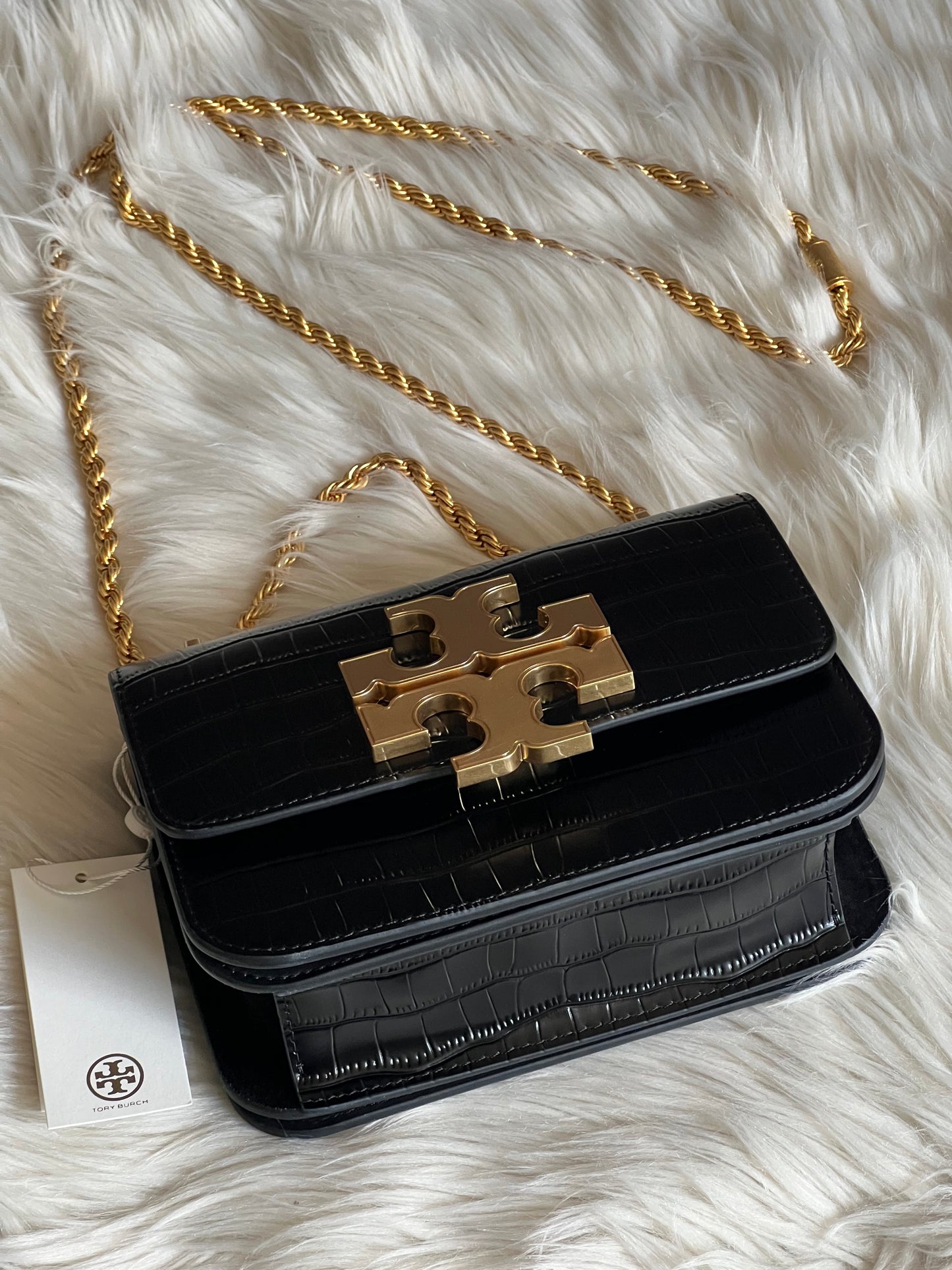 Tory Burch Small Eleanor Embossed Bag