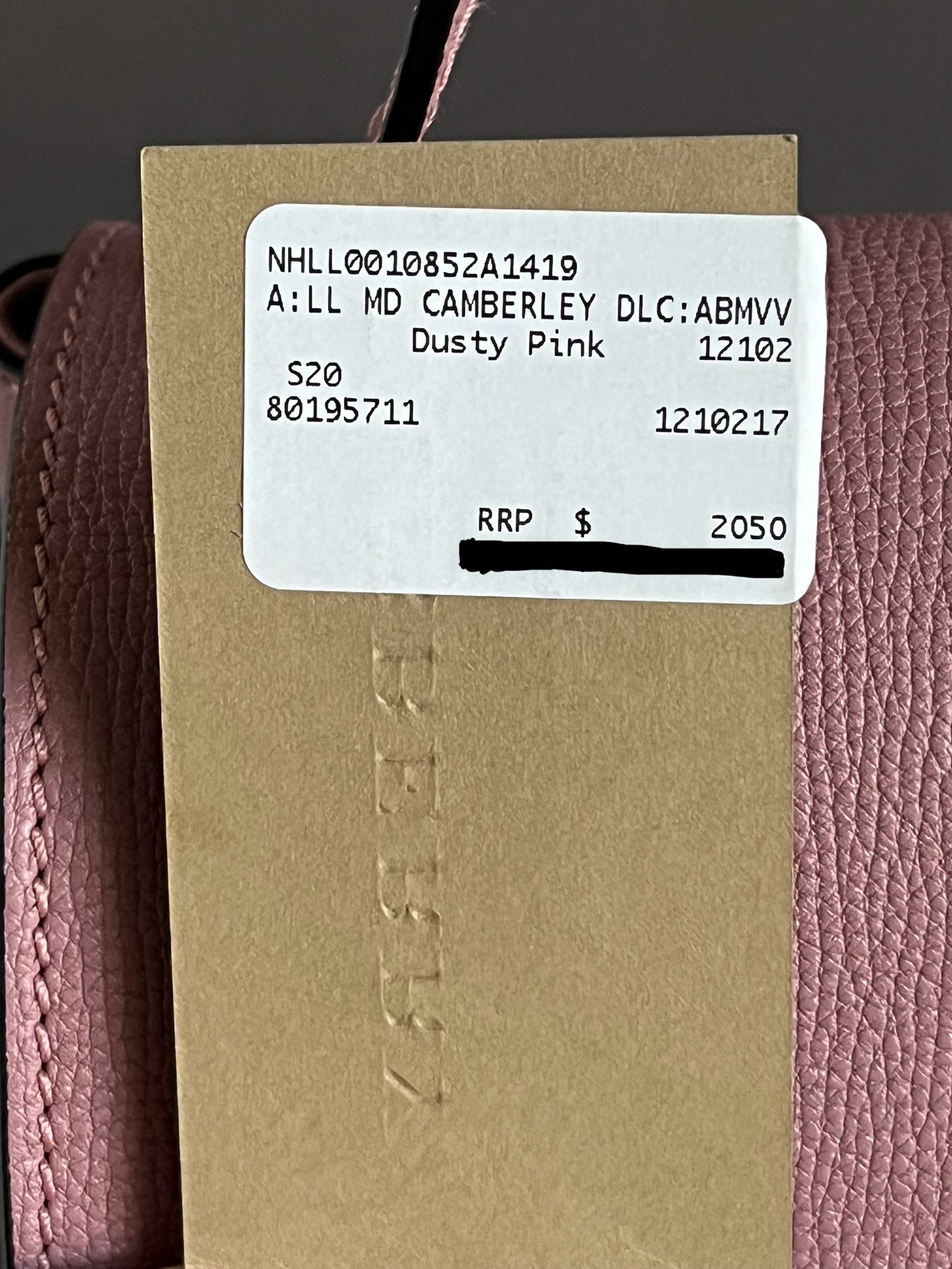 Burberry Camberley Medium Leather Shoulder Bag