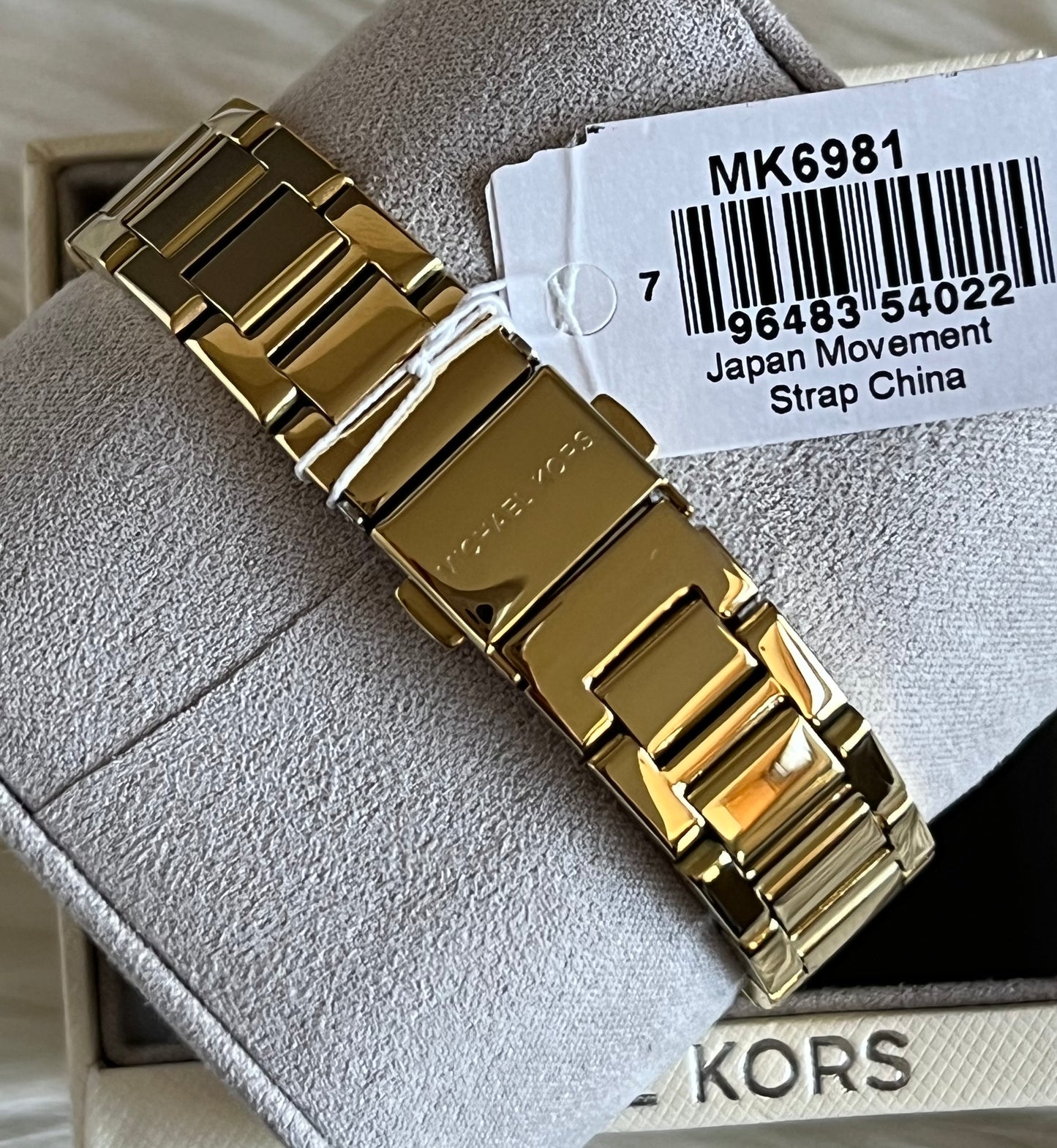 Michael Kors Women’s Camille Quartz Gold-Tone Green Dial Watch