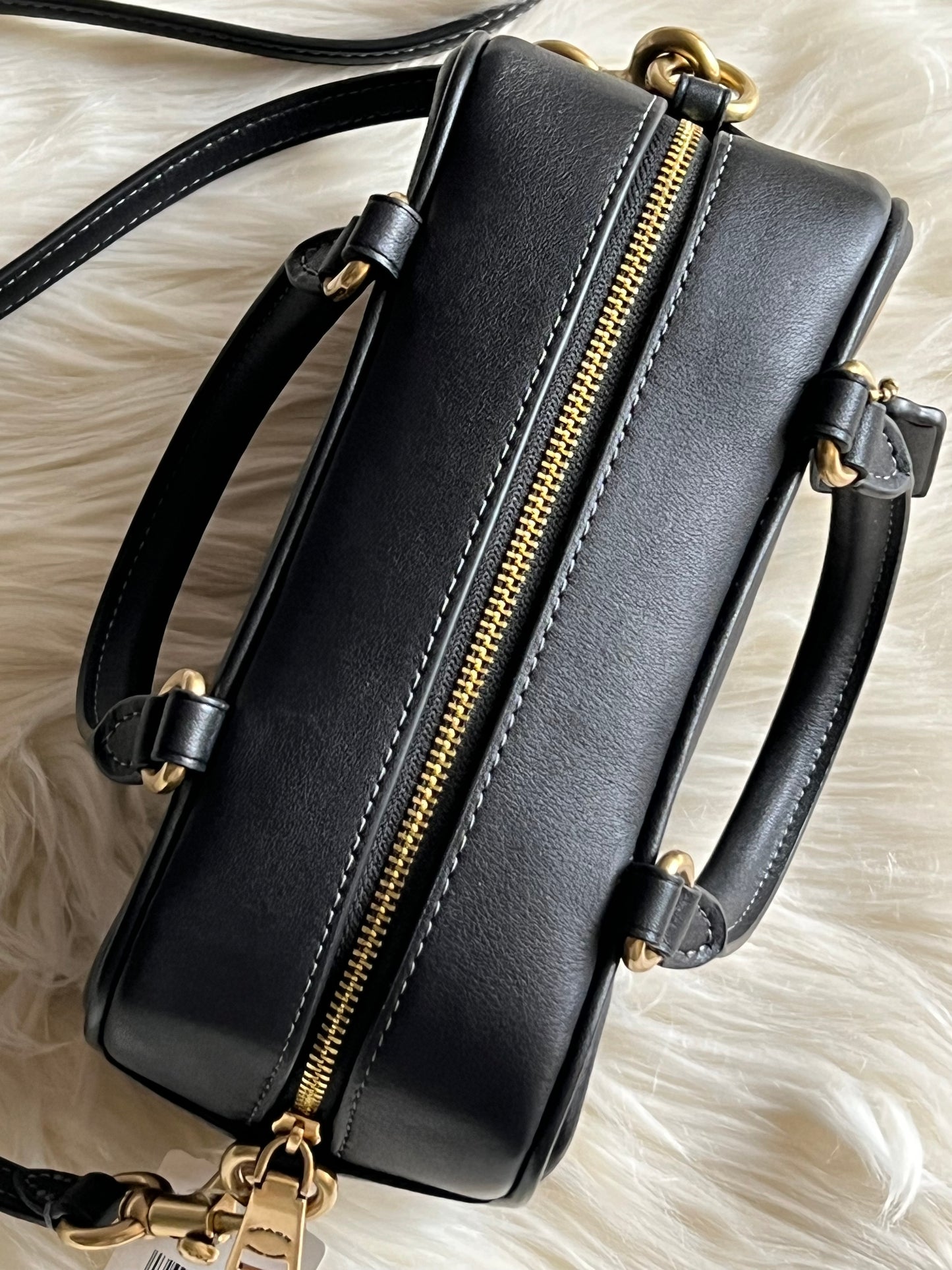 Coach Satchel Crossbody Bag with Grommets