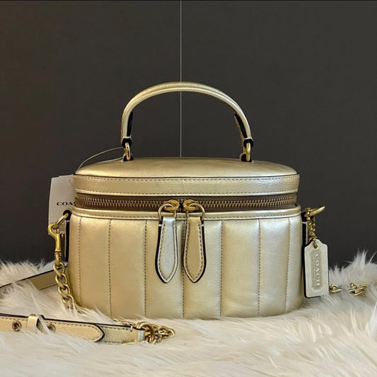 Coach Trail Bag with Quilting