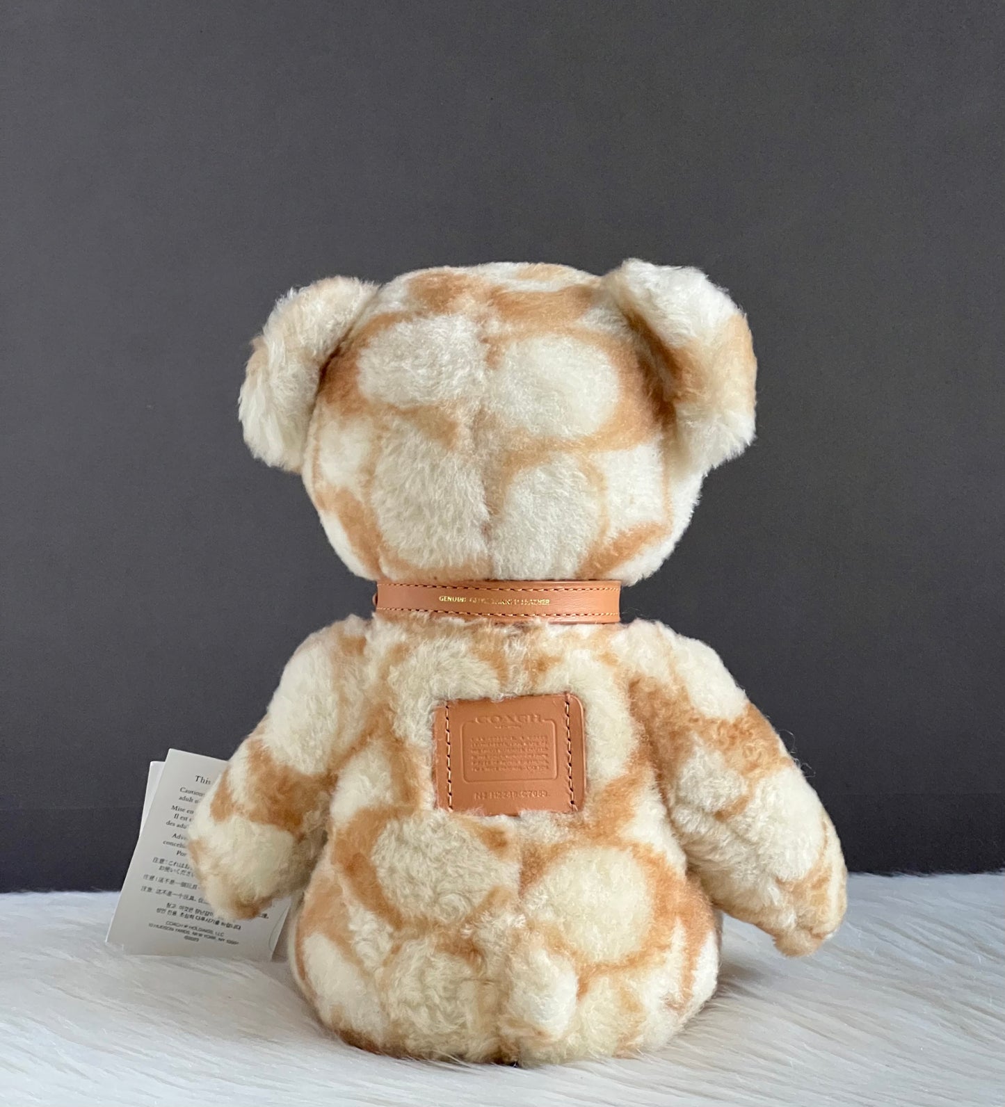 Coach Bear Collectible in Signature Shearling