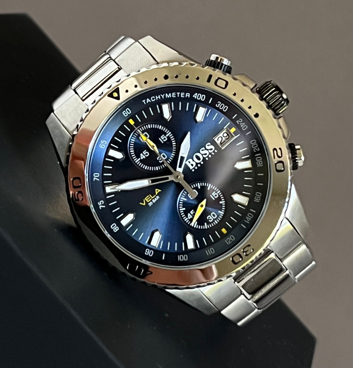 Hugo Boss Men’s Aero-Vela Chronograph Watch