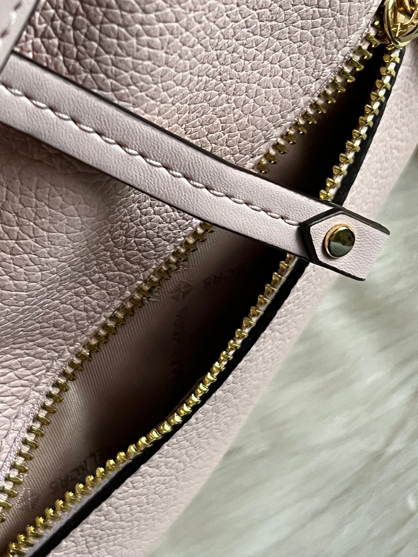 Michael Kors Jet Set Medium Pebbled Leather Backpack
