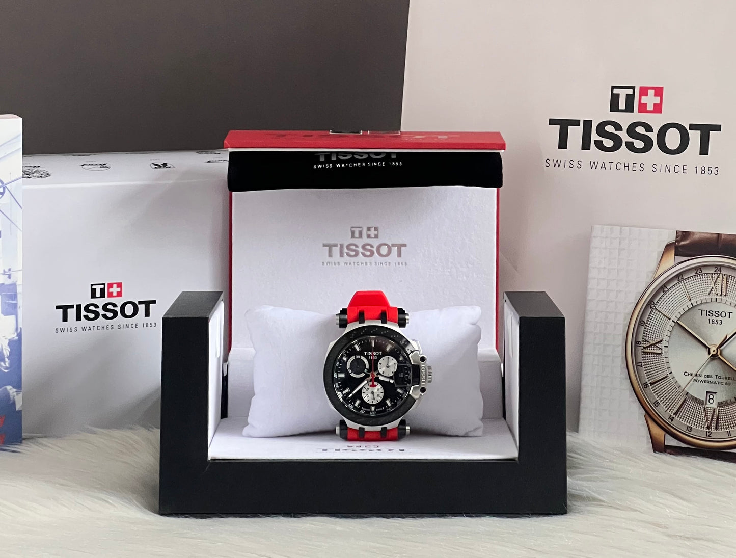 Tissot T-Race Men’s Chronograph Red Silicone