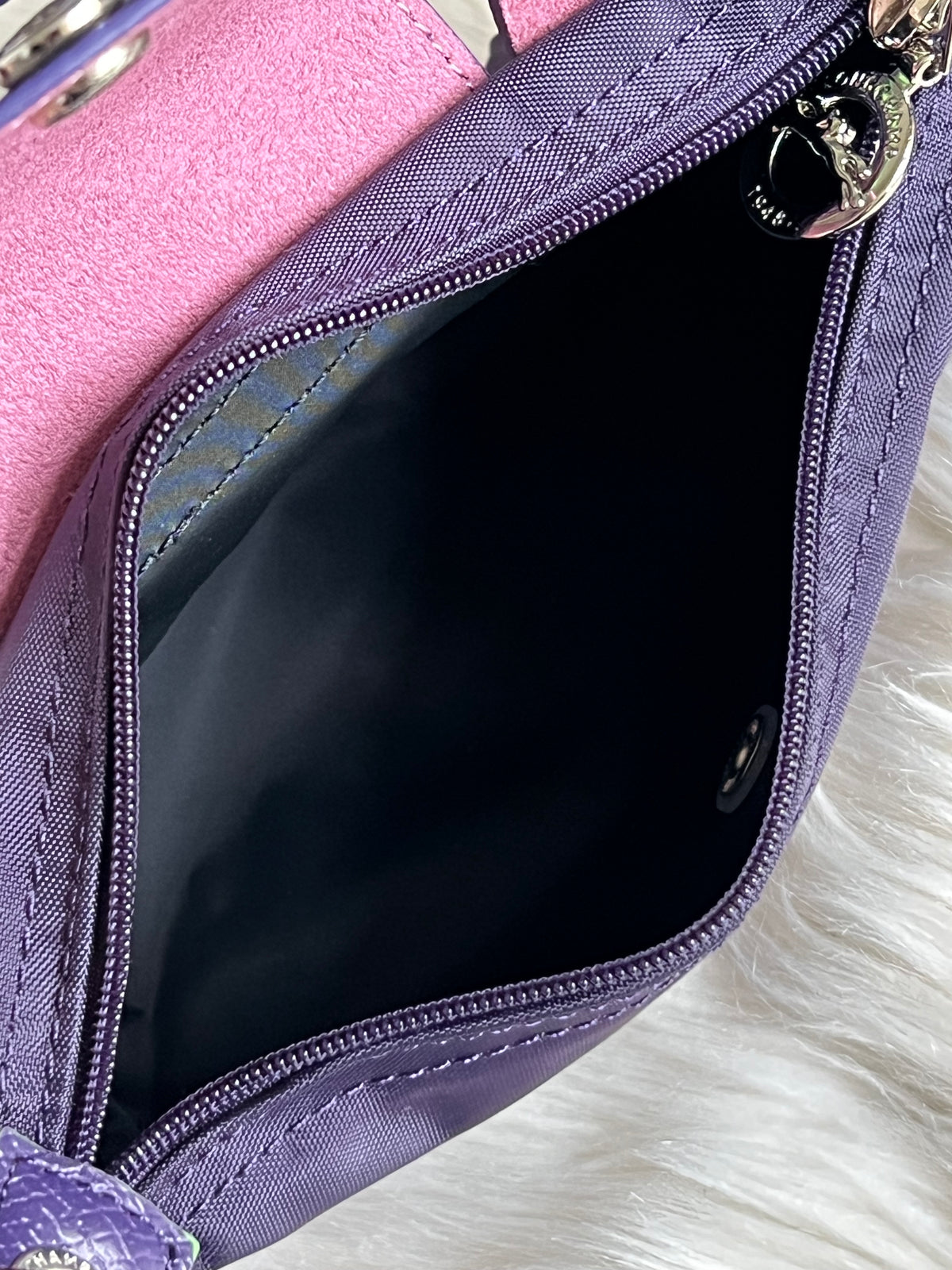 Longchamp XS Le Pliage Original Pouch with Strap