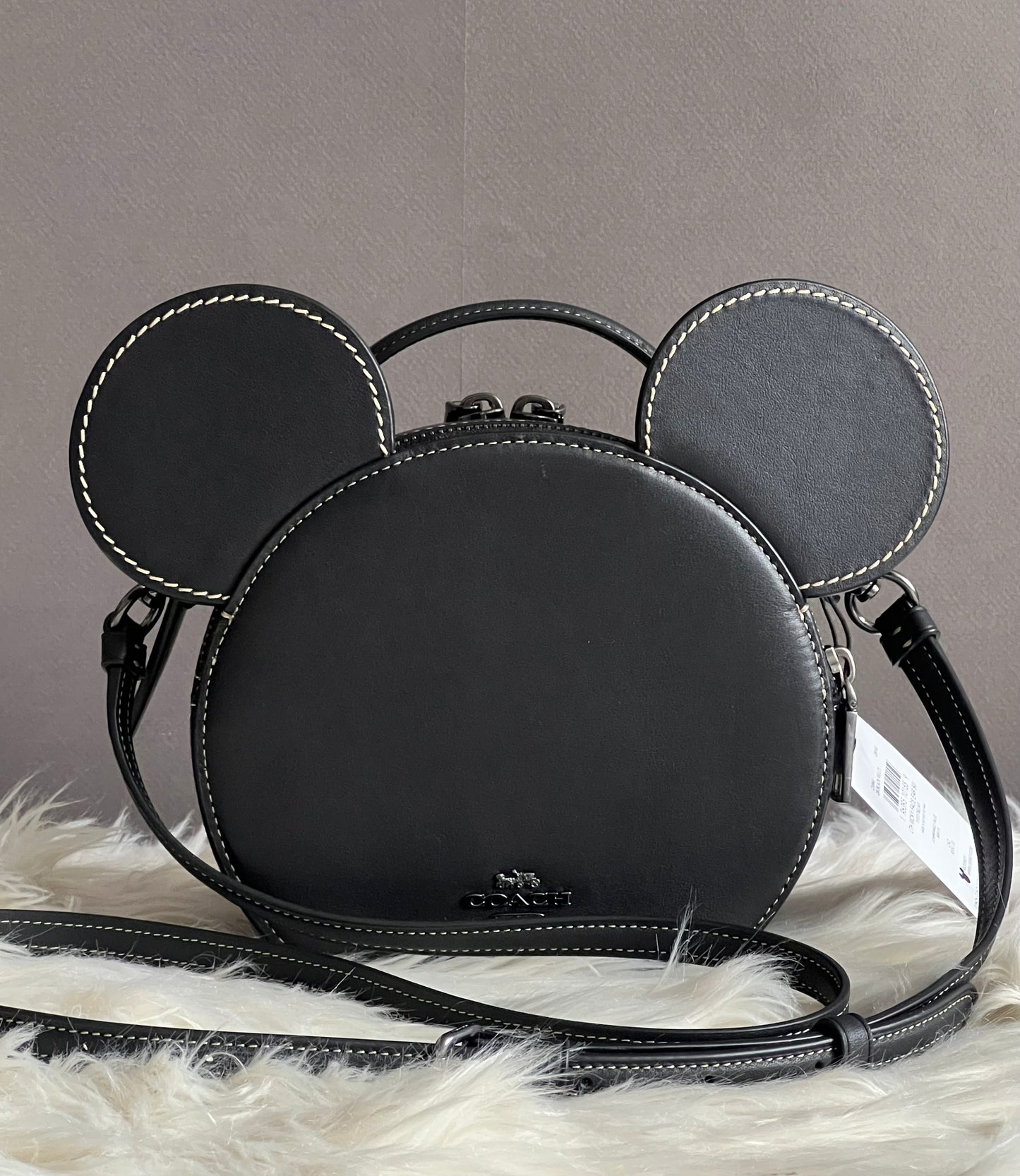 Disney X Coach Mickey Mouse Ear Bag