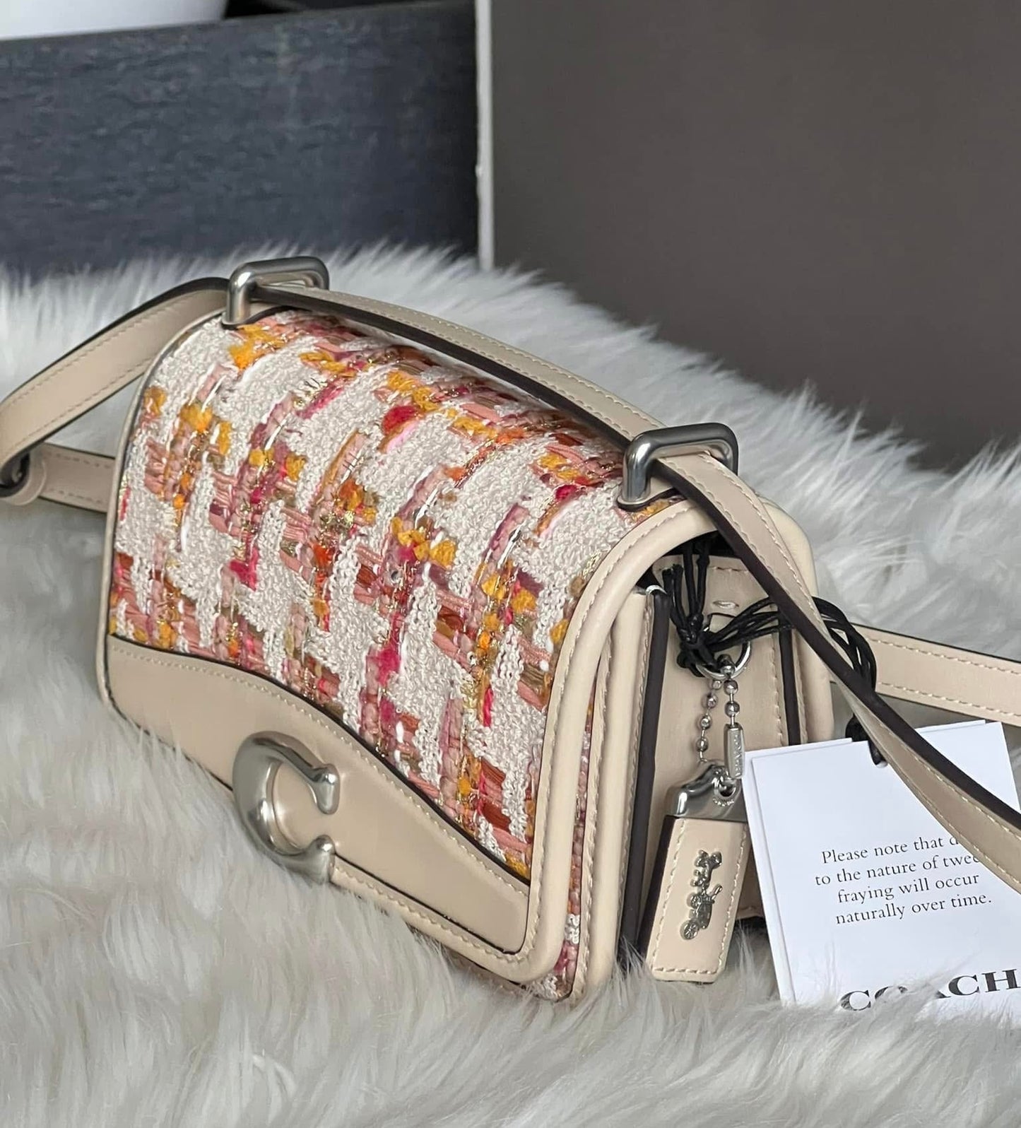 Coach Bandit Crossbody Bag in Tweed - “AS IS”