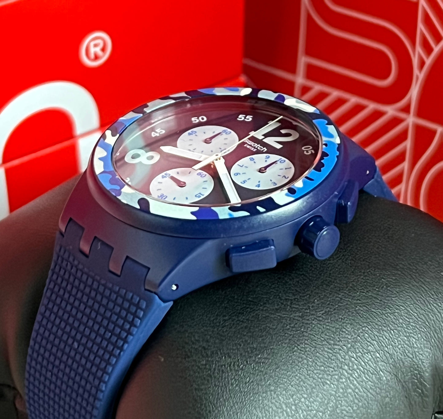 Swatch Camoblu Watch