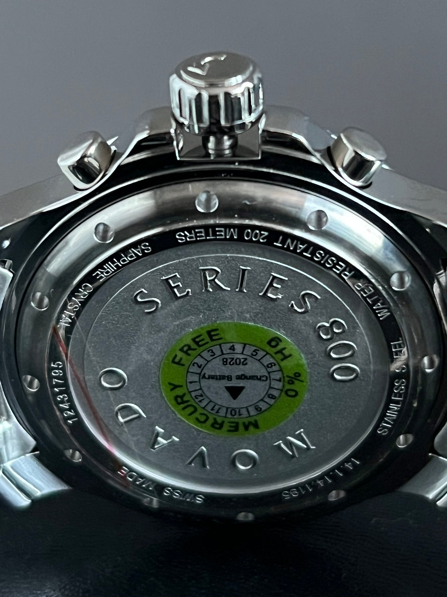 Movado Men’s Series 800 Chronograph Watch