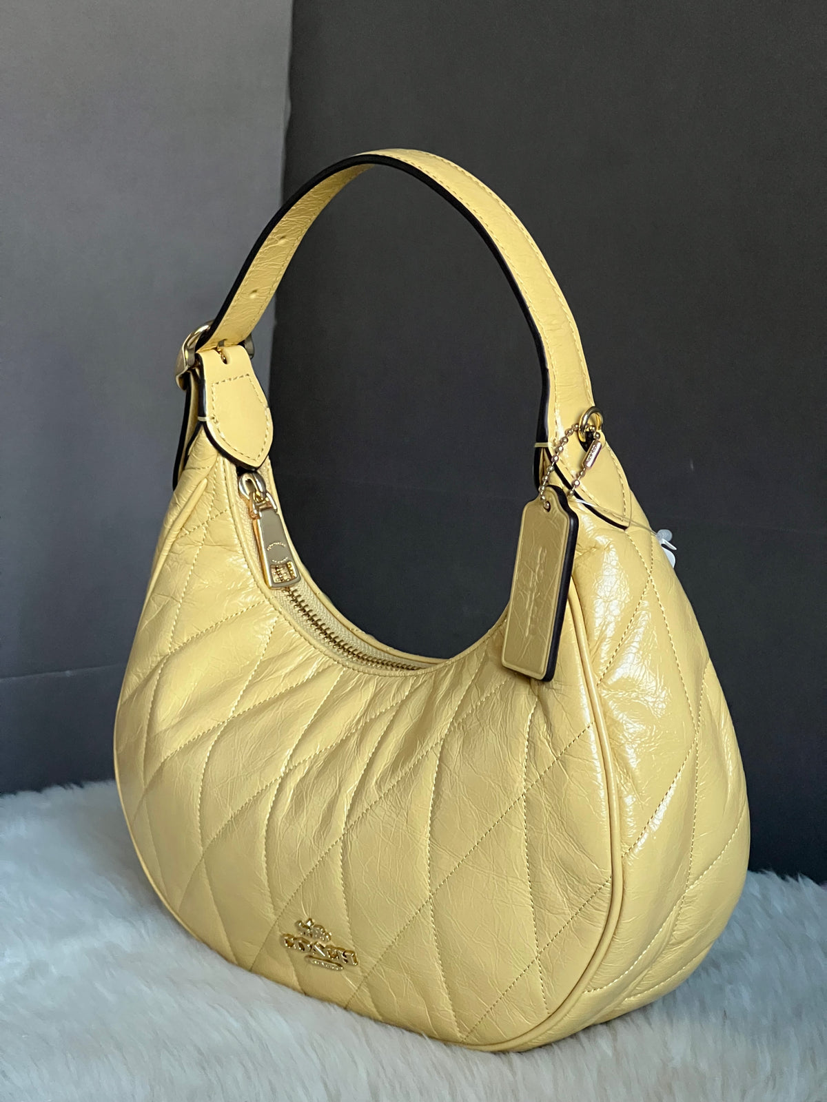 Coach Emily Shoulder Bag with Quilting