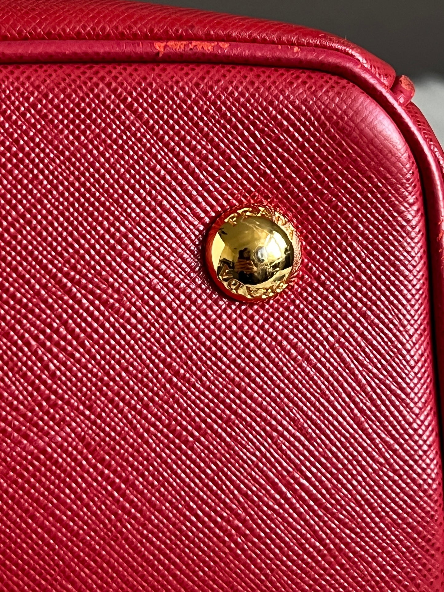 Prada Large Saffiano Lux Galleria Tote Bag