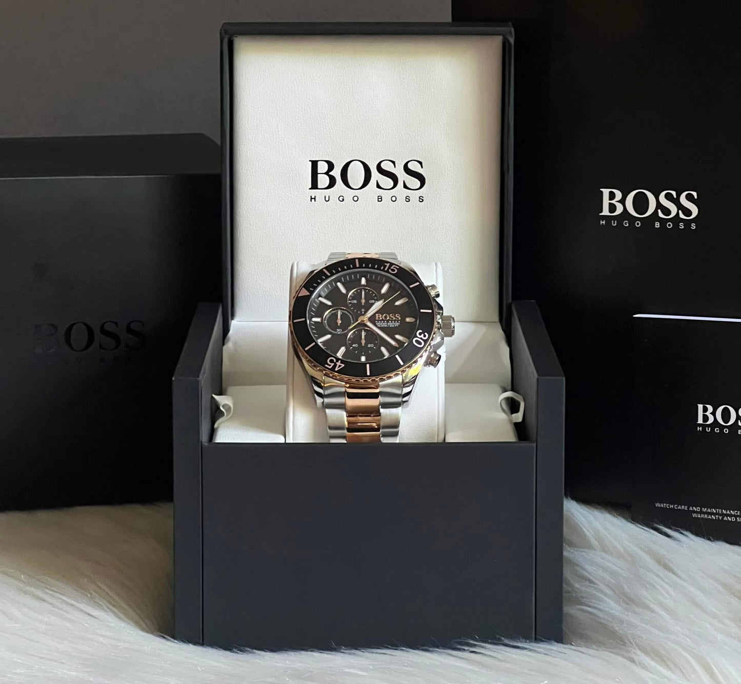 Hugo Boss Men’s Chronograph Grey Dial Watch