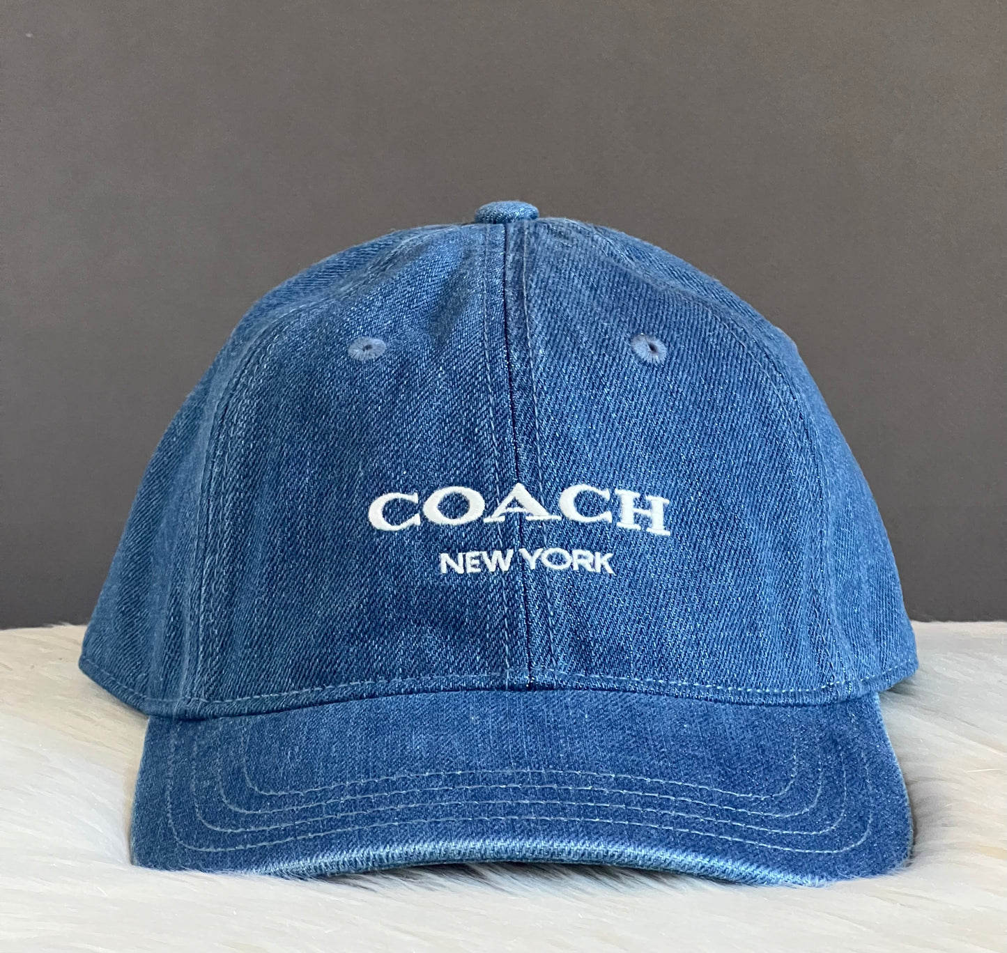 Coach Denim Baseball Hat