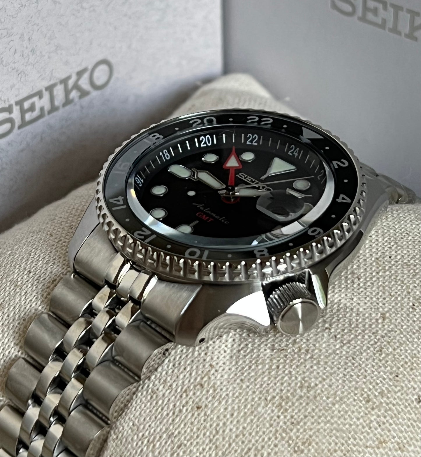 Seiko Men’s 5 Sports Automatic GMT Watch