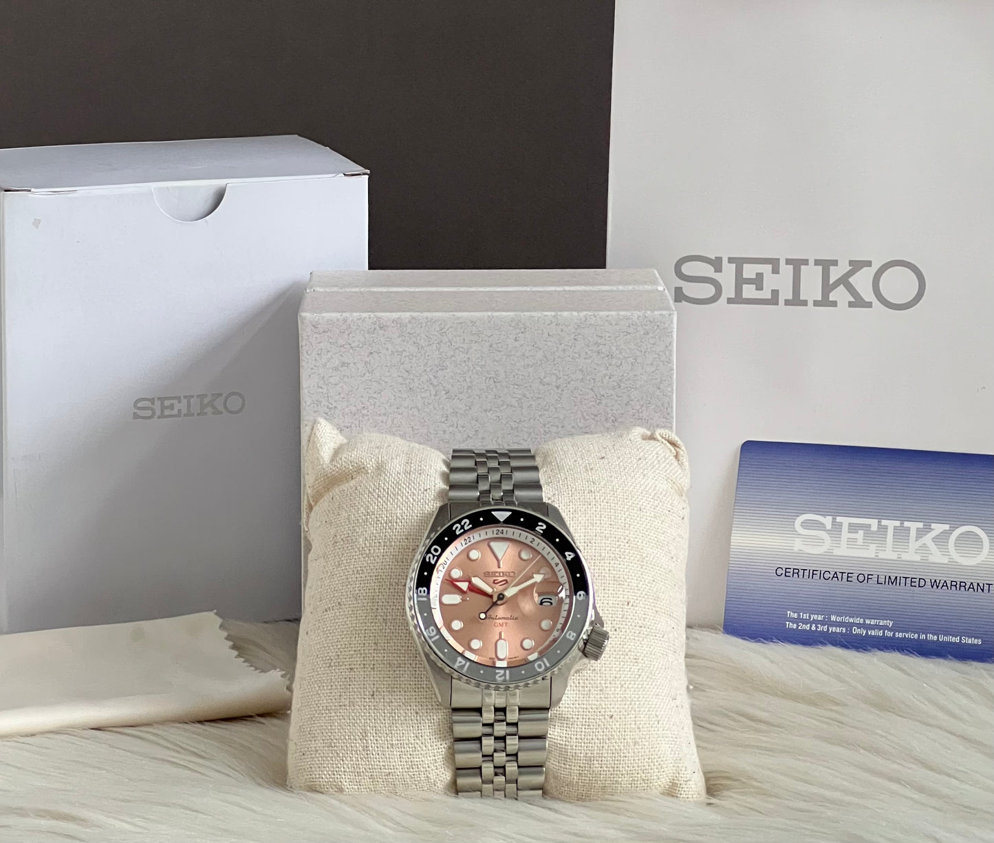 Seiko Men’s 5 Sports GMT Automatic Watch