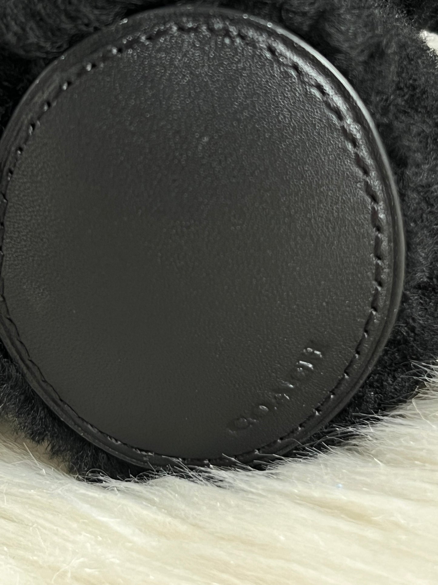 Coach Bear Collectible in Shearling