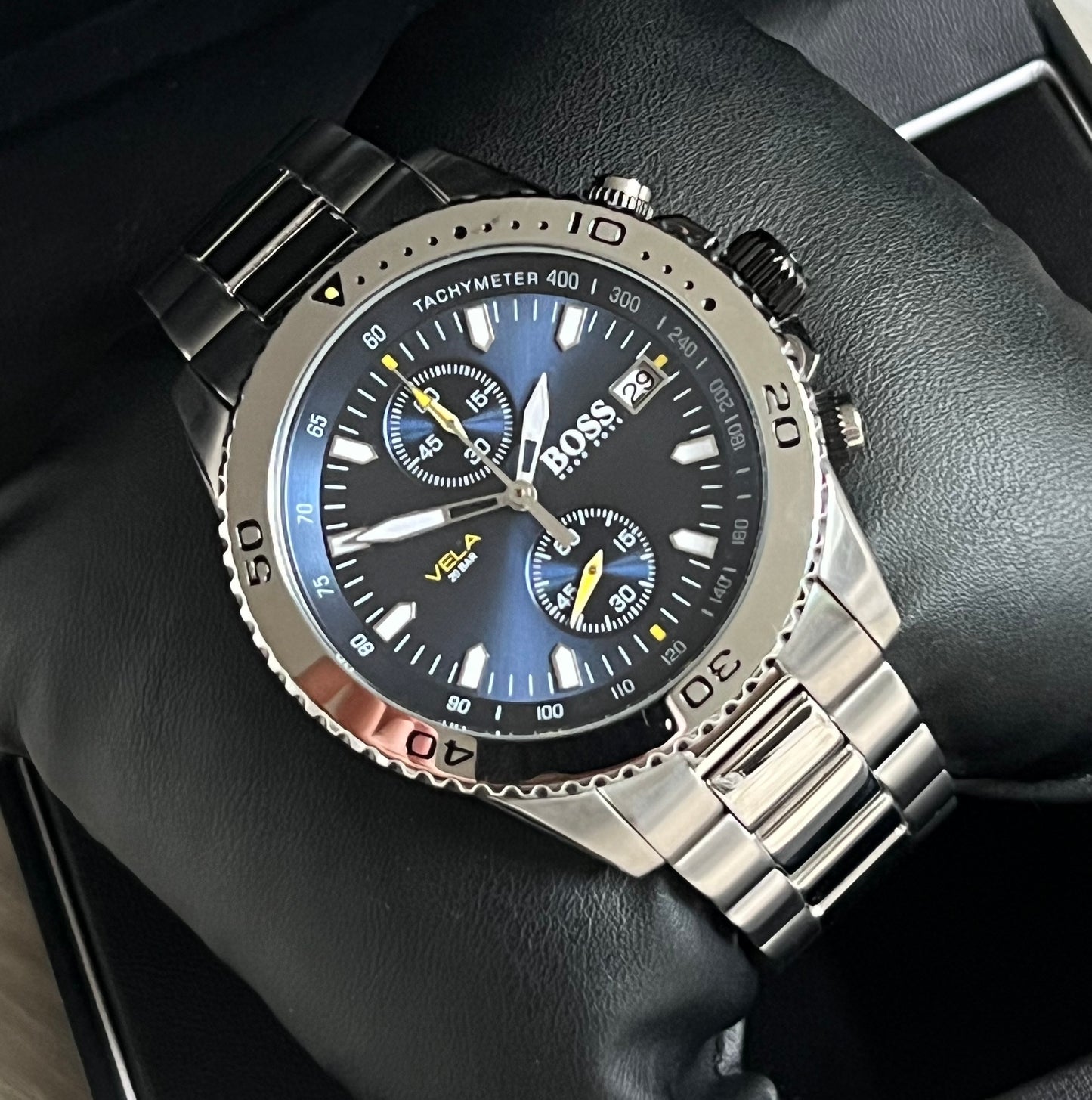 Hugo Boss Men’s Aero-Vela Chronograph Watch