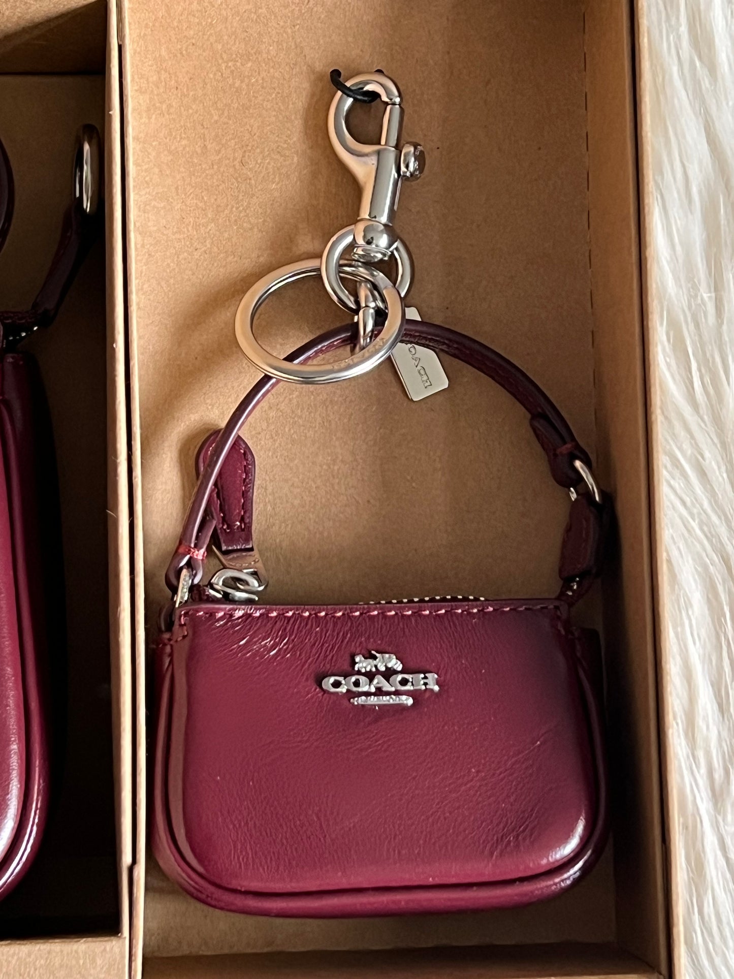Coach Boxed Nolita 19 and Nolita Bag Charm Set