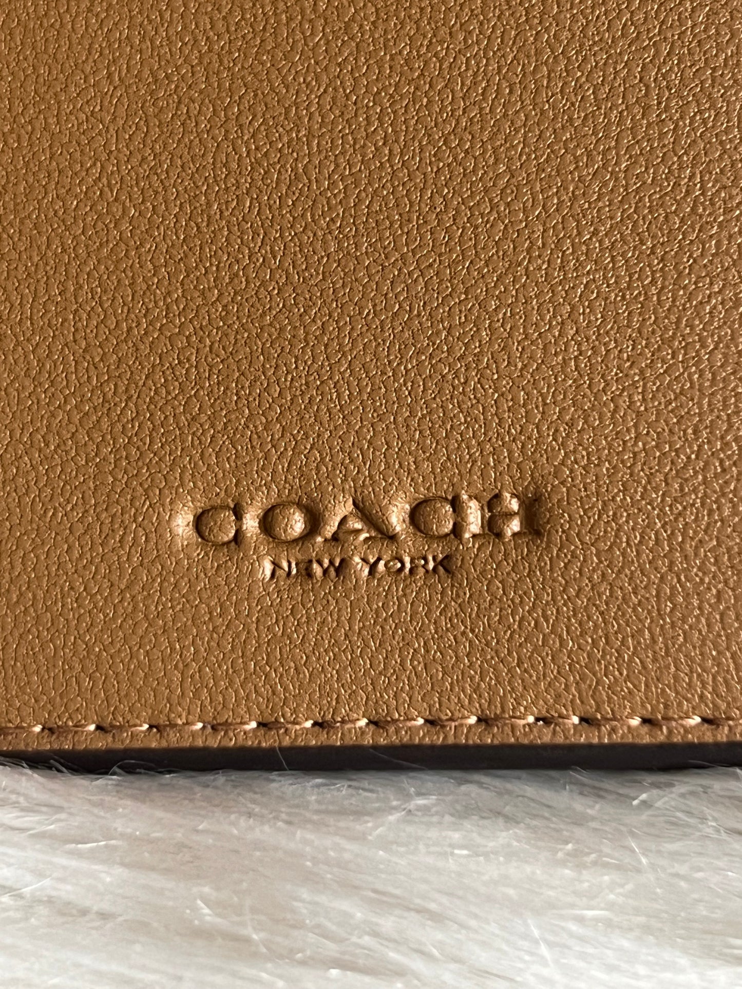 Coach Slim Wallet In Signature Canvas With Hula Print