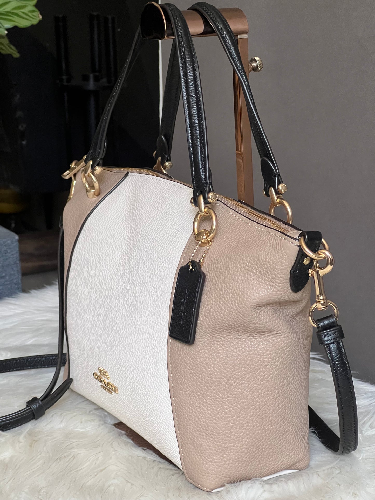 Coach Kacey Satchel in Coloblock