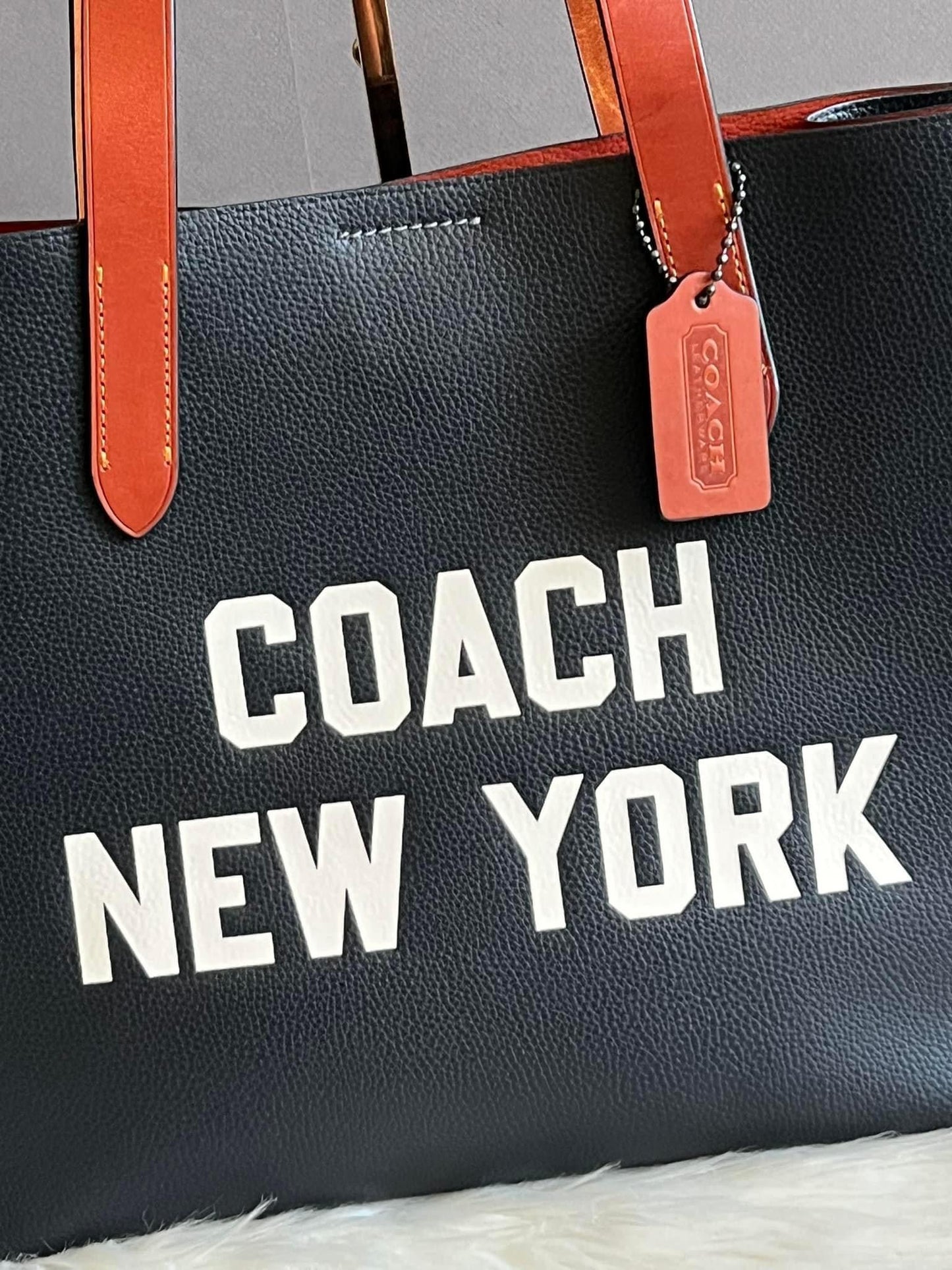 Coach Relay Tote 34 with Coach Graphic