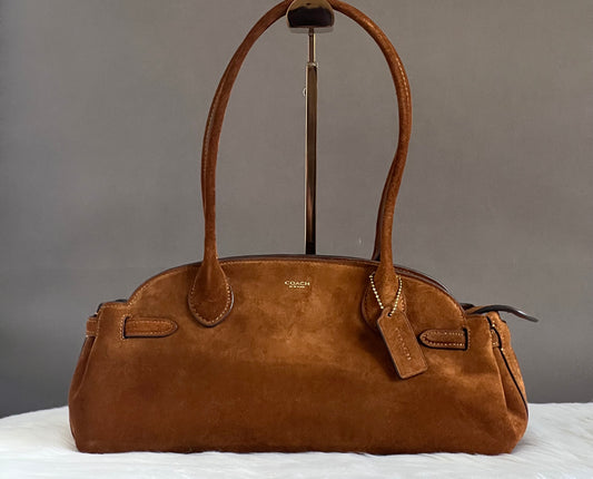Coach Empire Carryall Bag 34 In Suede