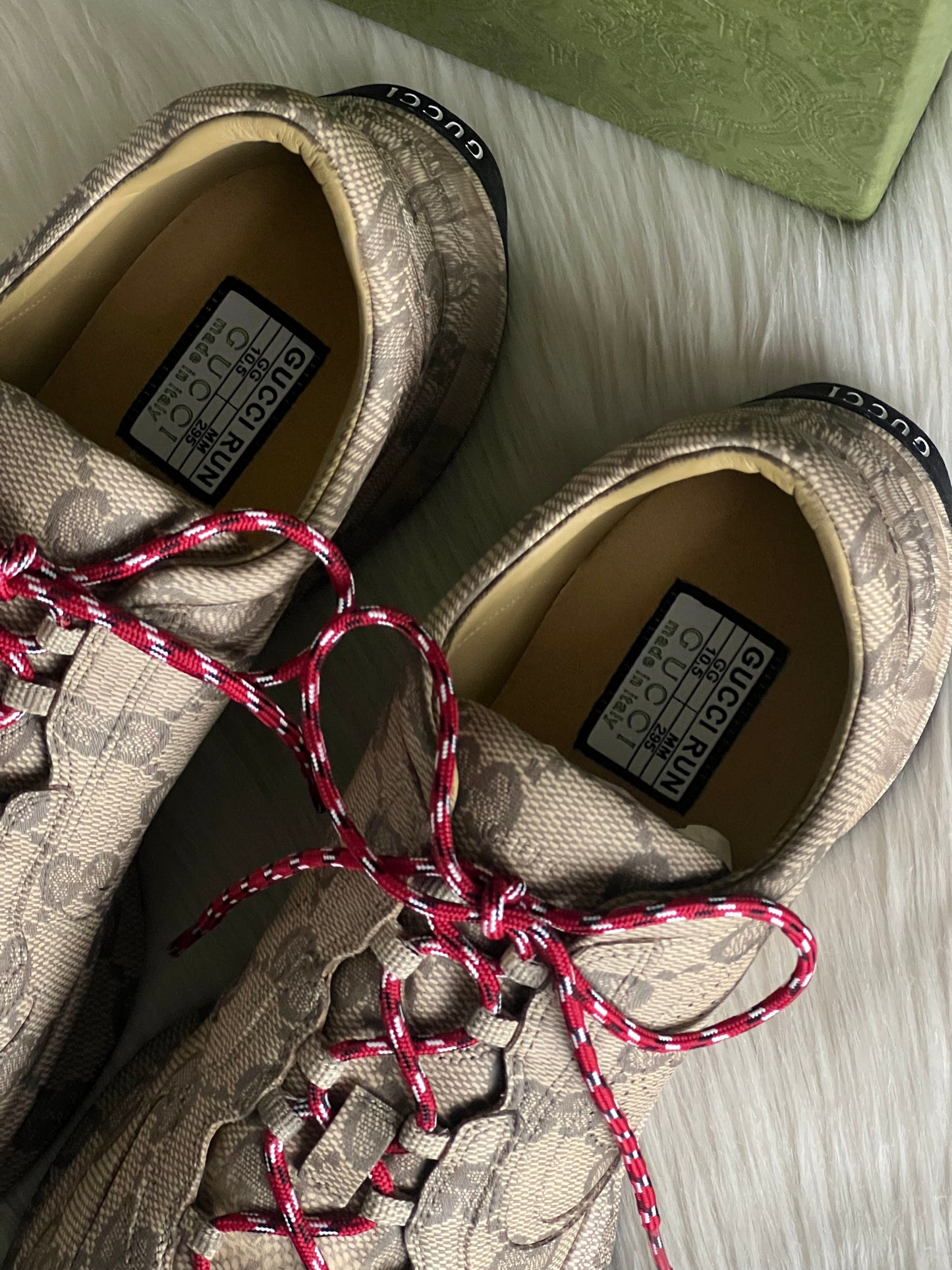 Gucci Ultralight Plume GG Cubic Run Sneaker