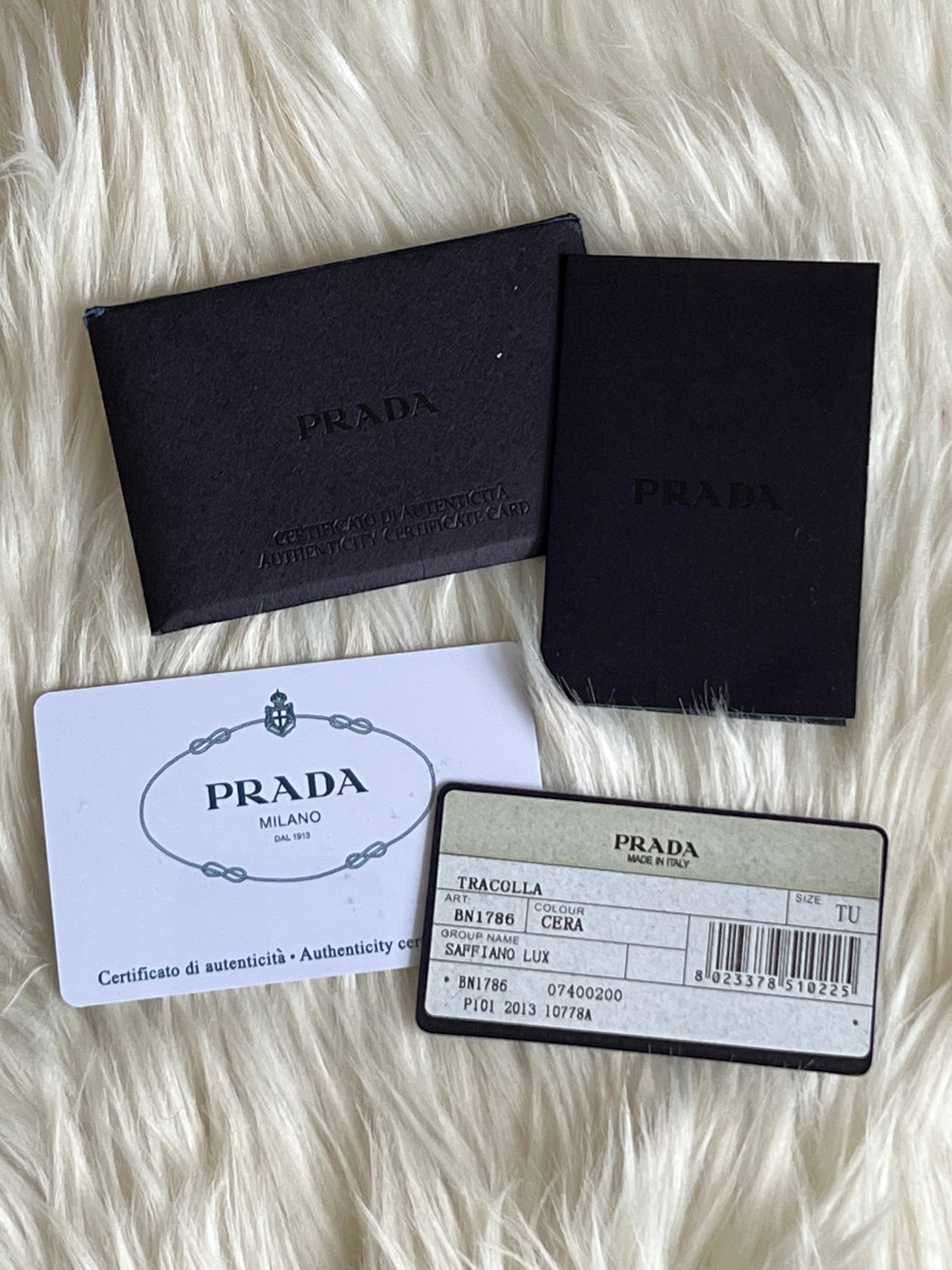 Prada Saffiano Lux Tote Bag