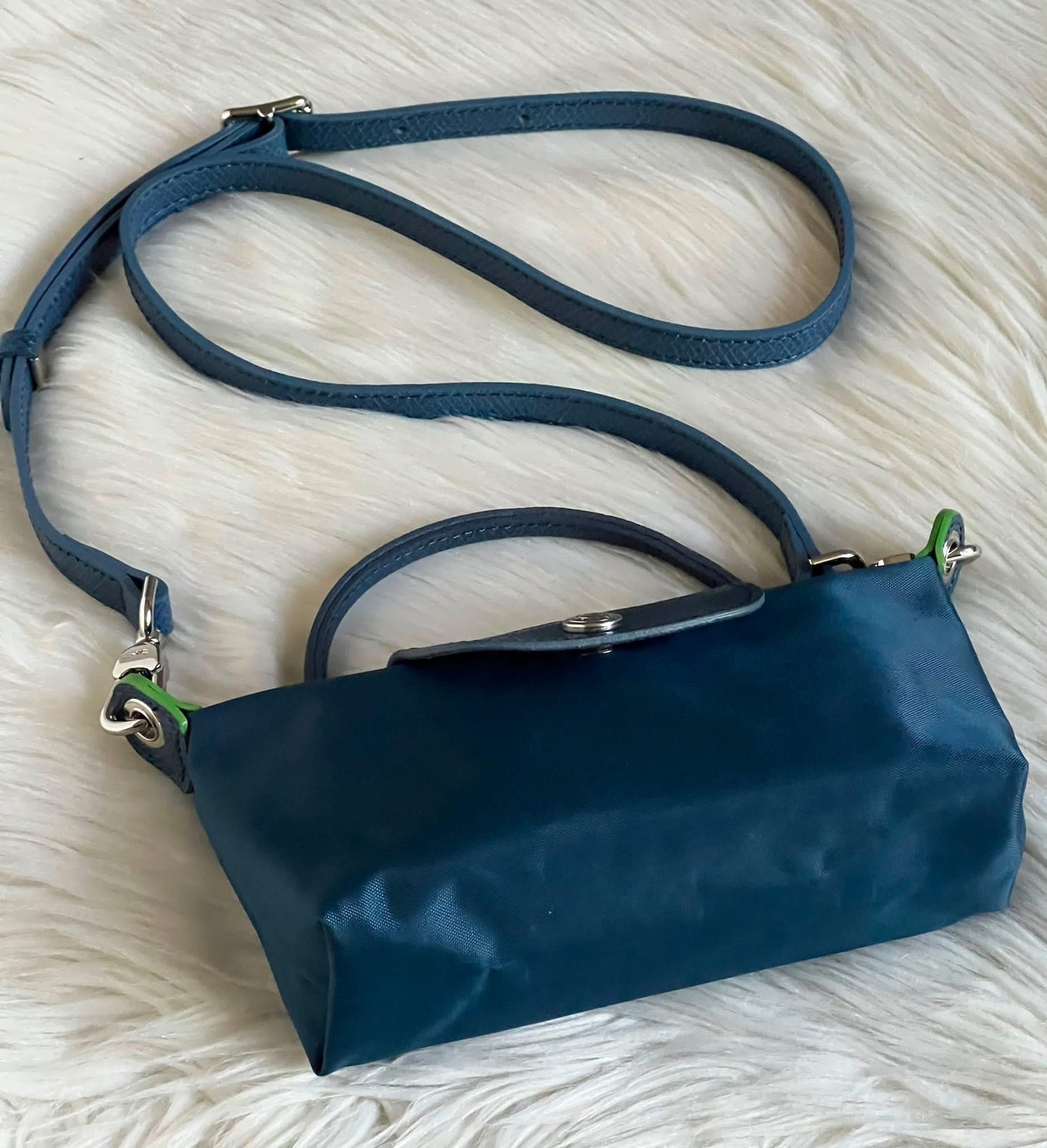 Longchamp XS Le Pliage Original Pouch with Strap