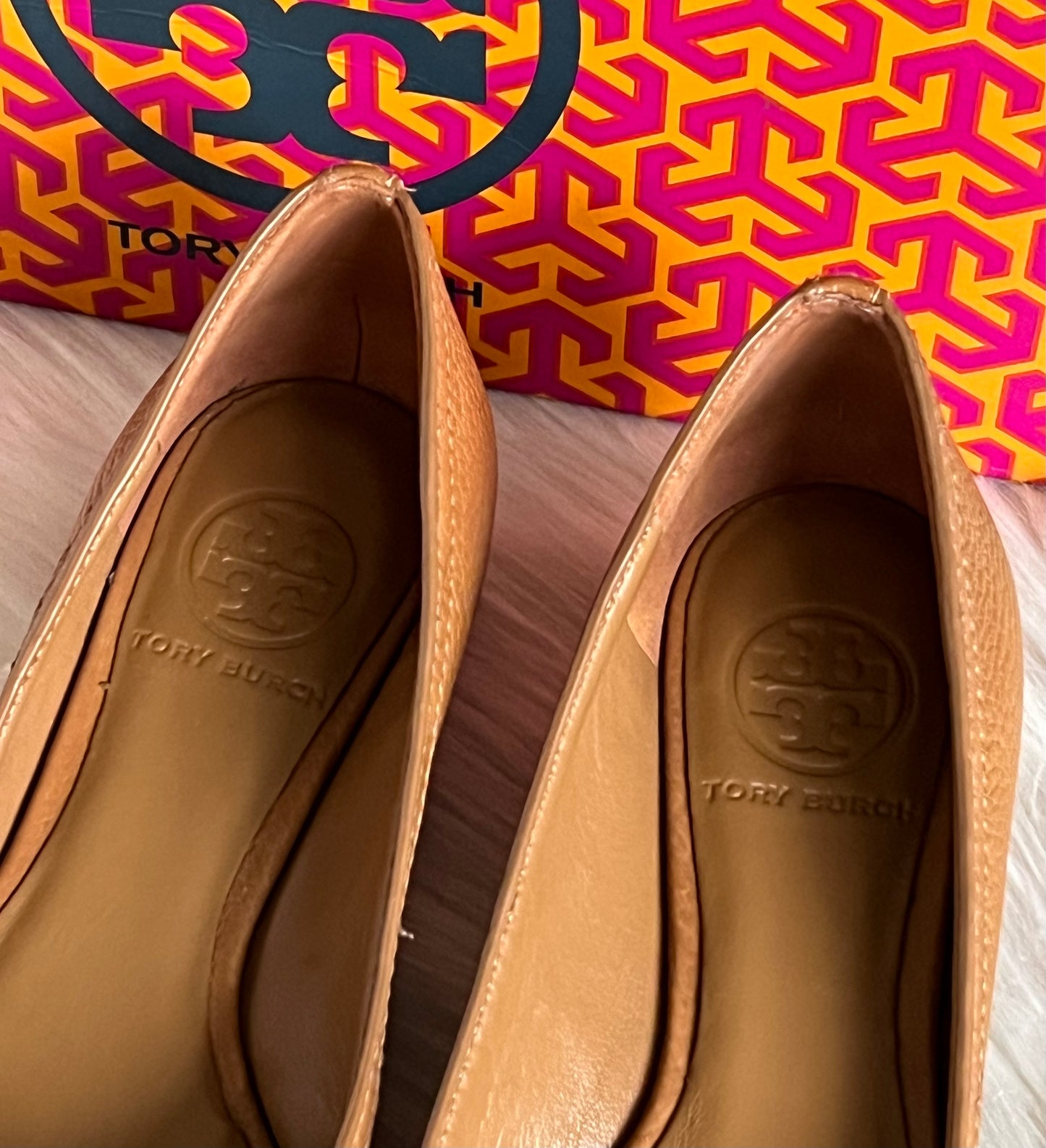 Tory Burch Amanda Open Toe Demi Wedge Sandals