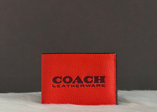 Coach Slim Billfold Leatherware Wallet