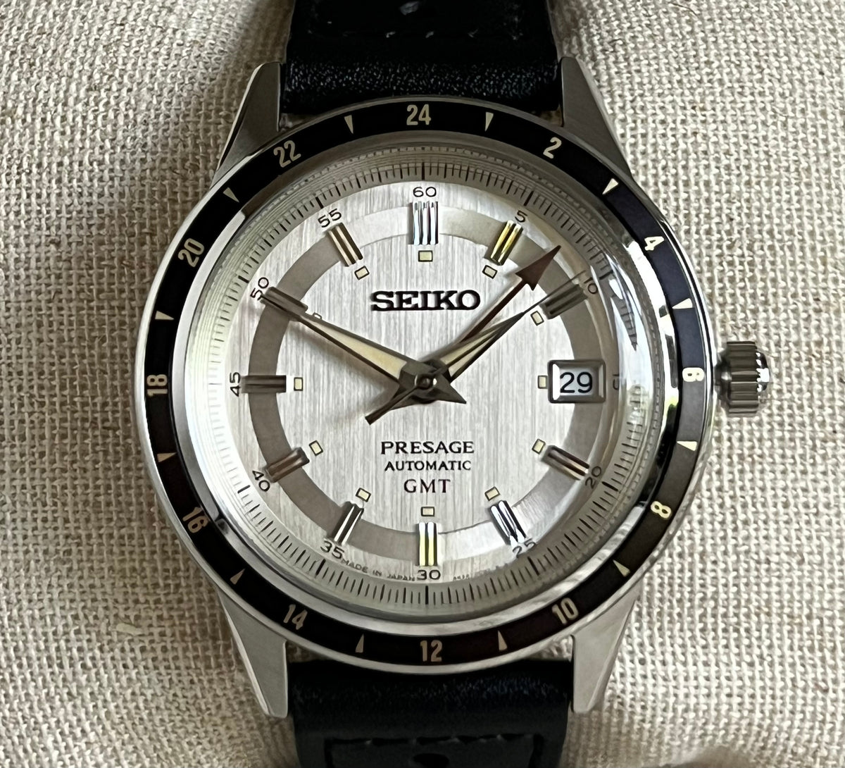 SSK011J1 - Seiko Men’s Presage GMT Automatic Watch