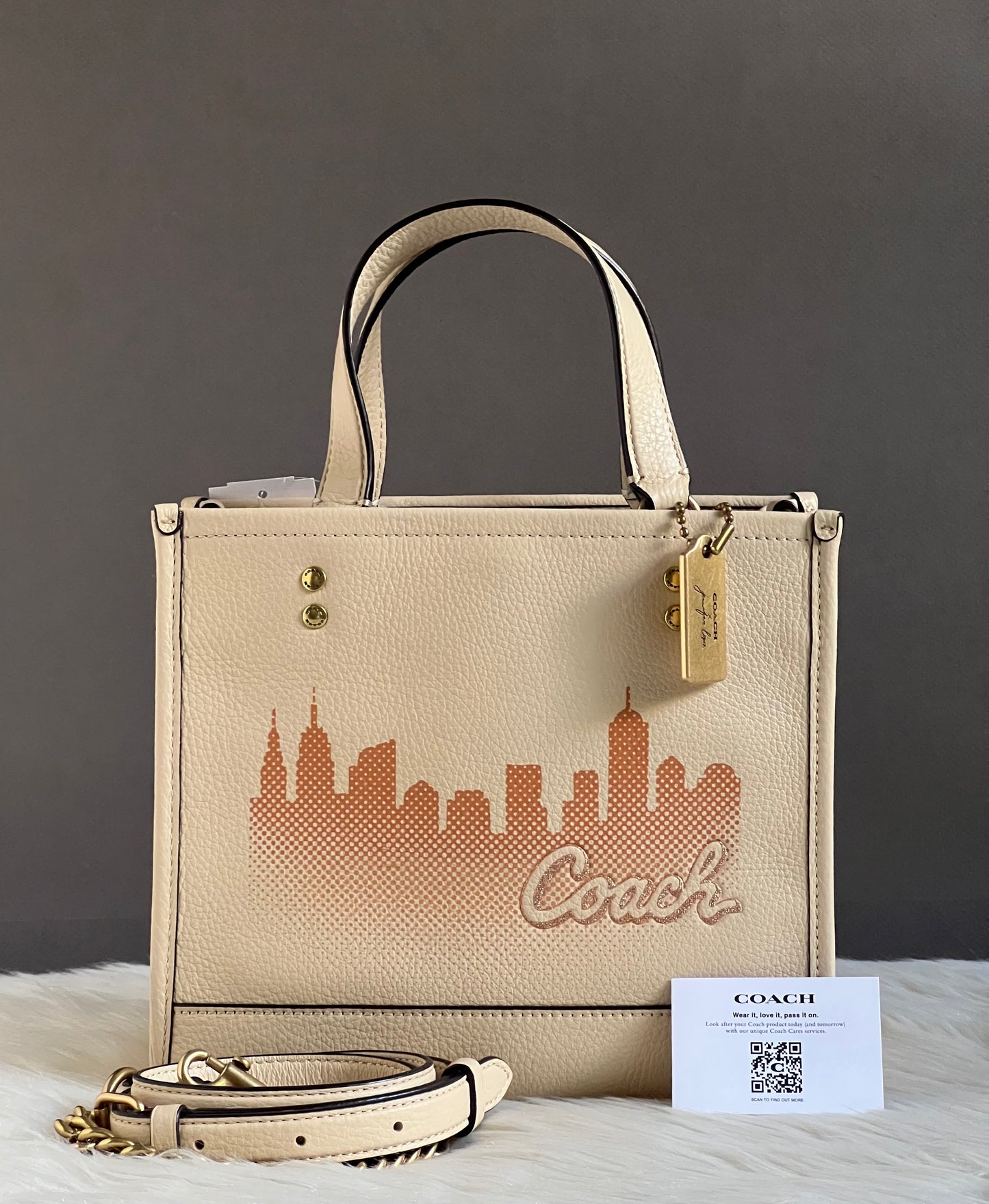 Coach X Jennifer Lopez Dempsey Tote 22 Bag
