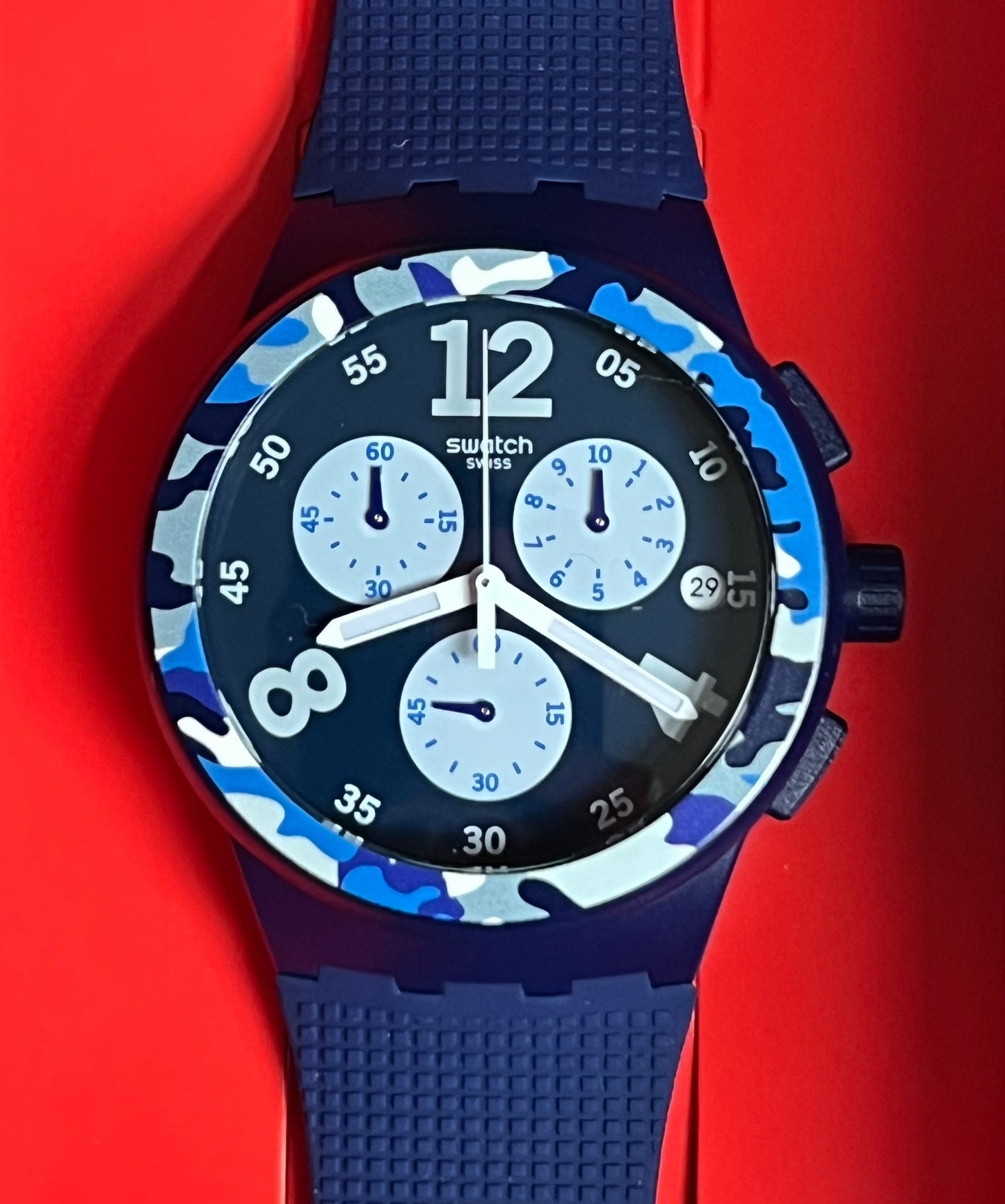 Swatch Camoblu Watch