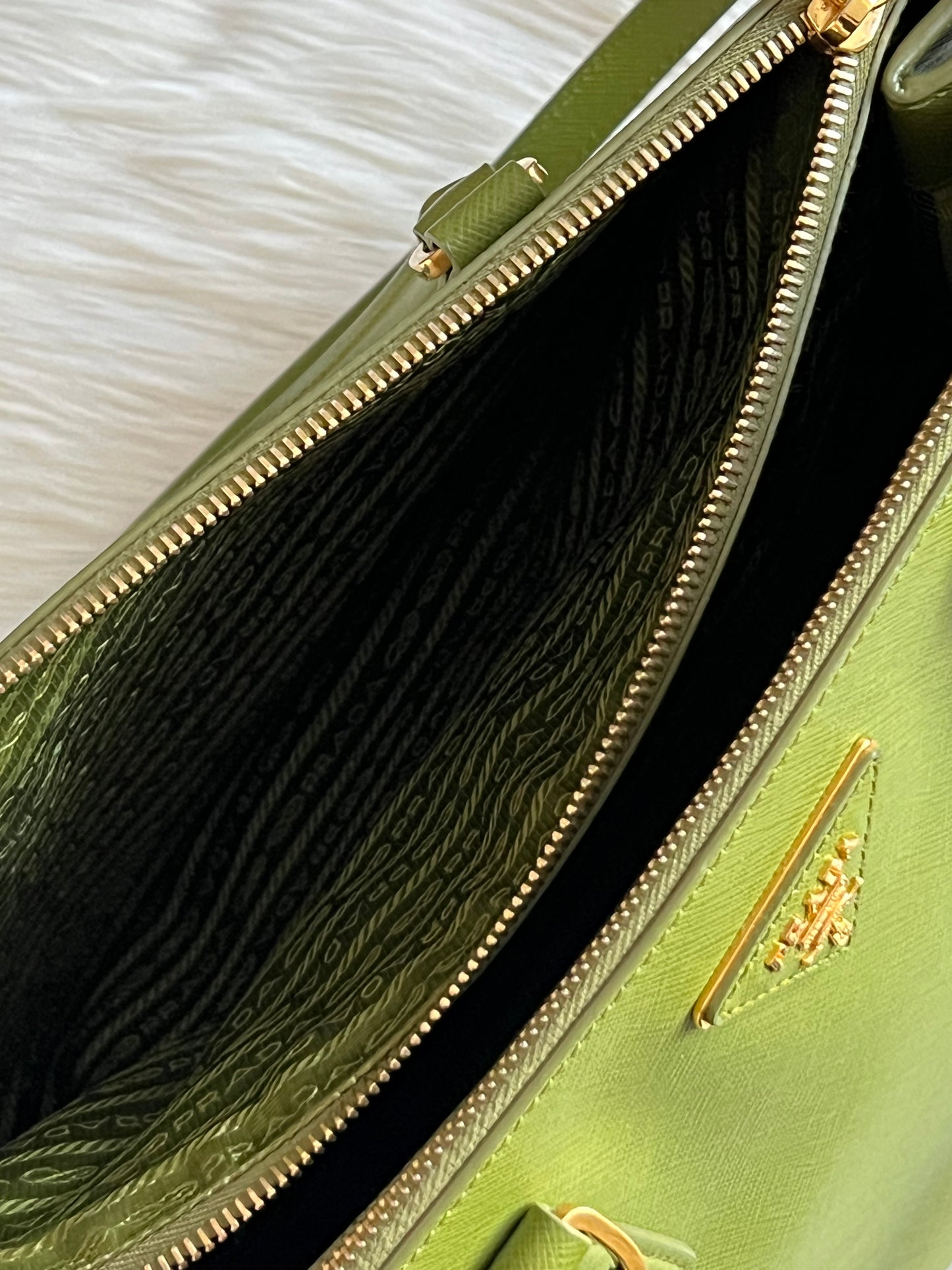 Prada Large Saffiano Lux Galleria Tote Bag